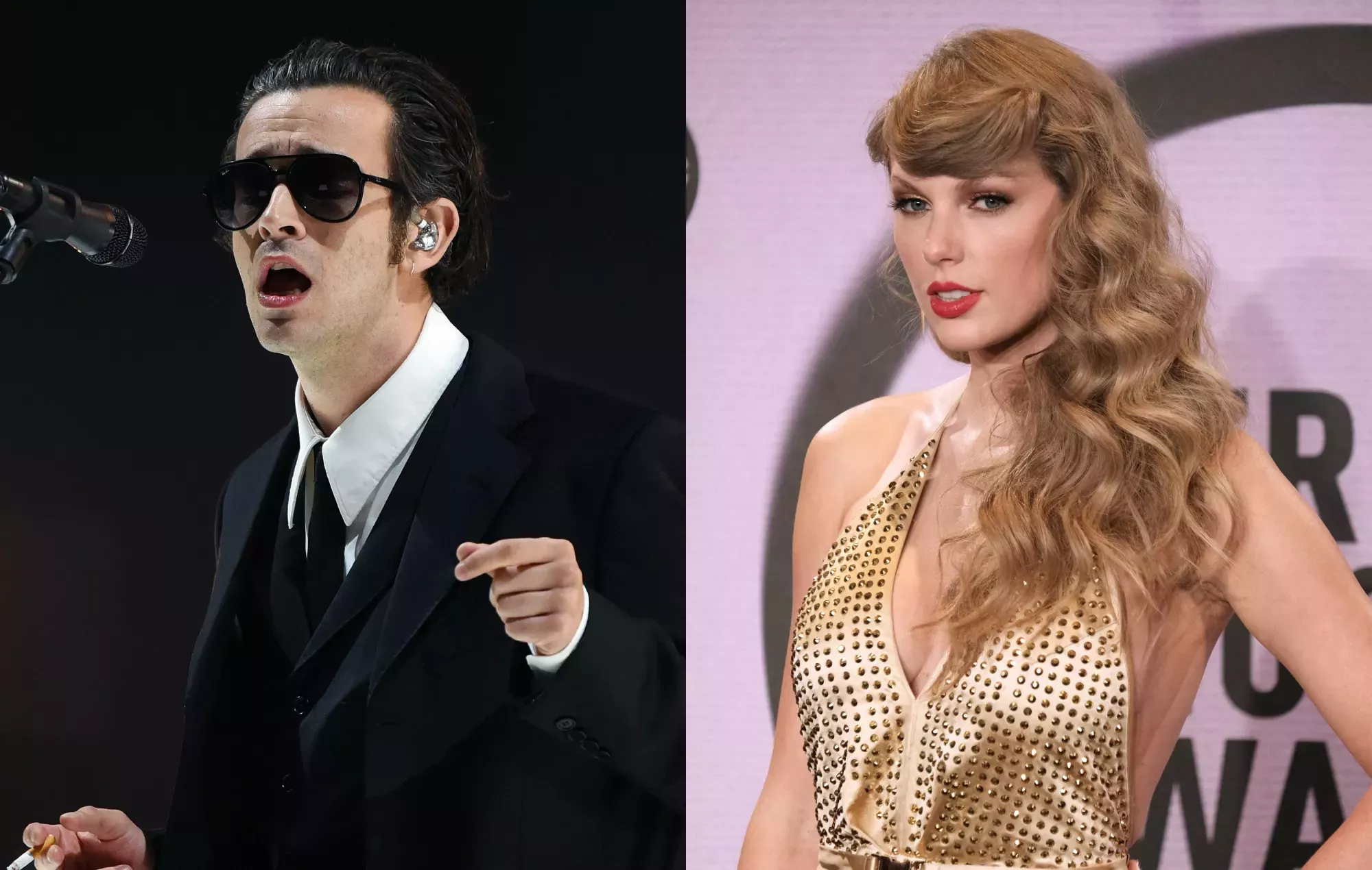 The 1975 trabajó en una versión inédita de 'Midnights' de Taylor Swift