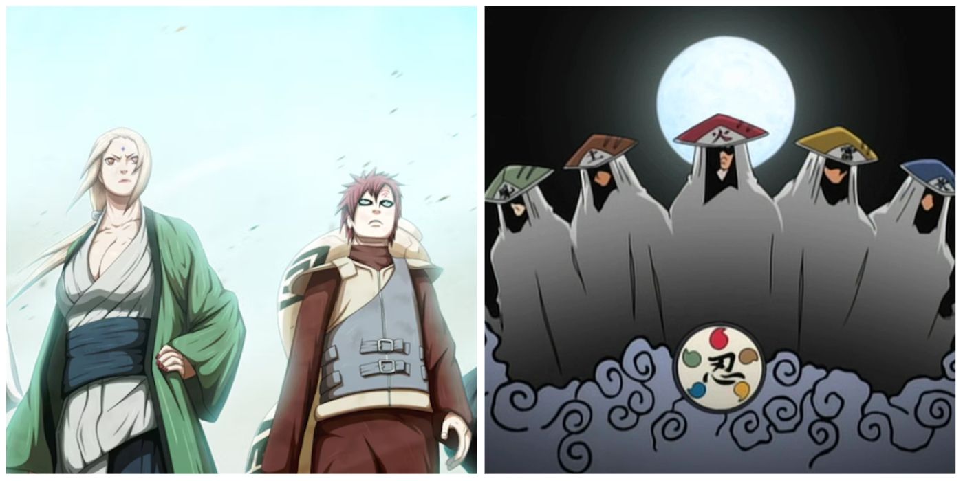 10 cosas sobre los Kage de Naruto que no tienen ningún sentido
