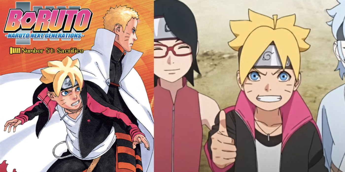 10 maneras en que el personaje de Boruto es diferente en el manga