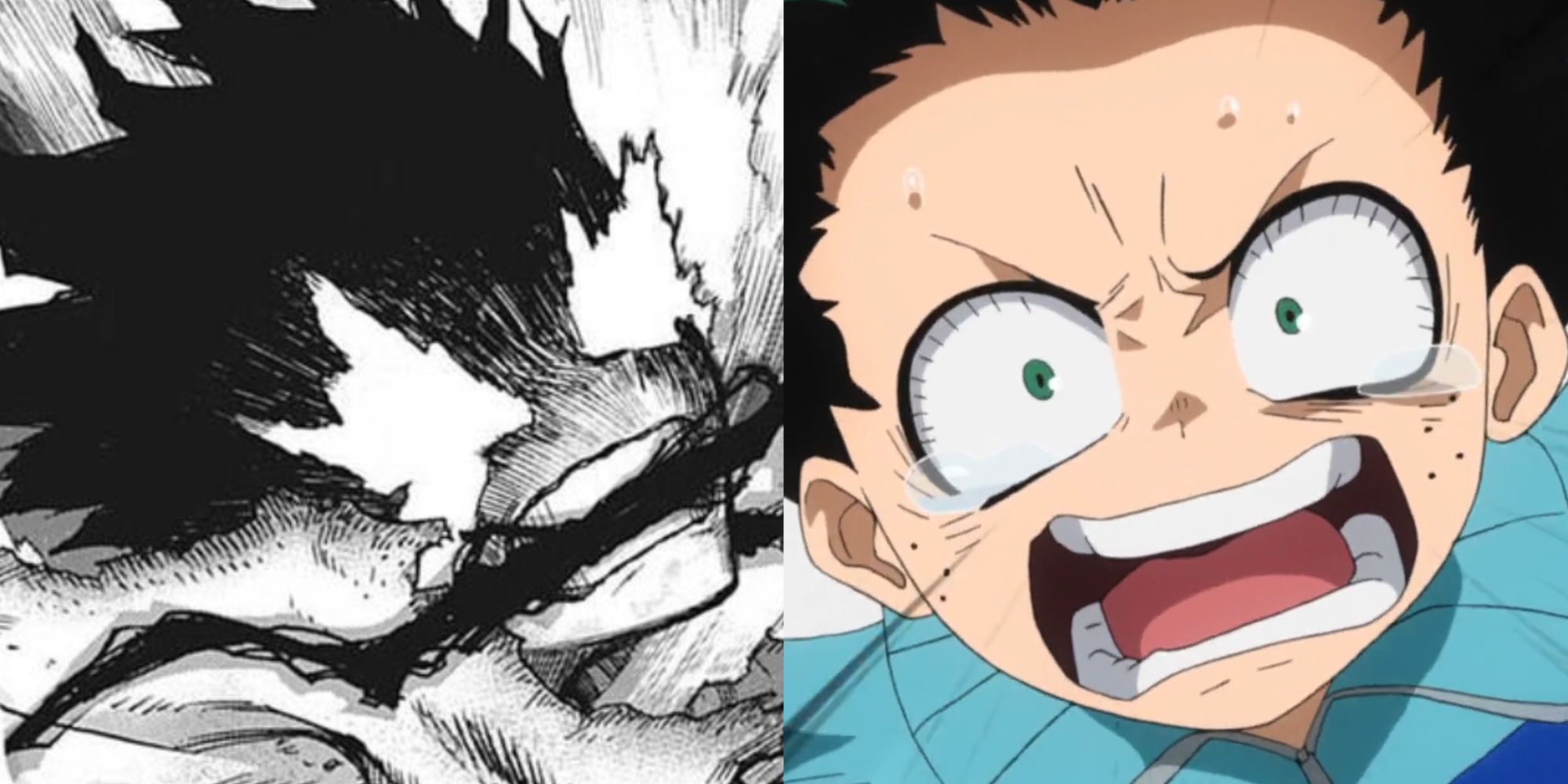 10 veces que Deku perdió la calma en My Hero Academia