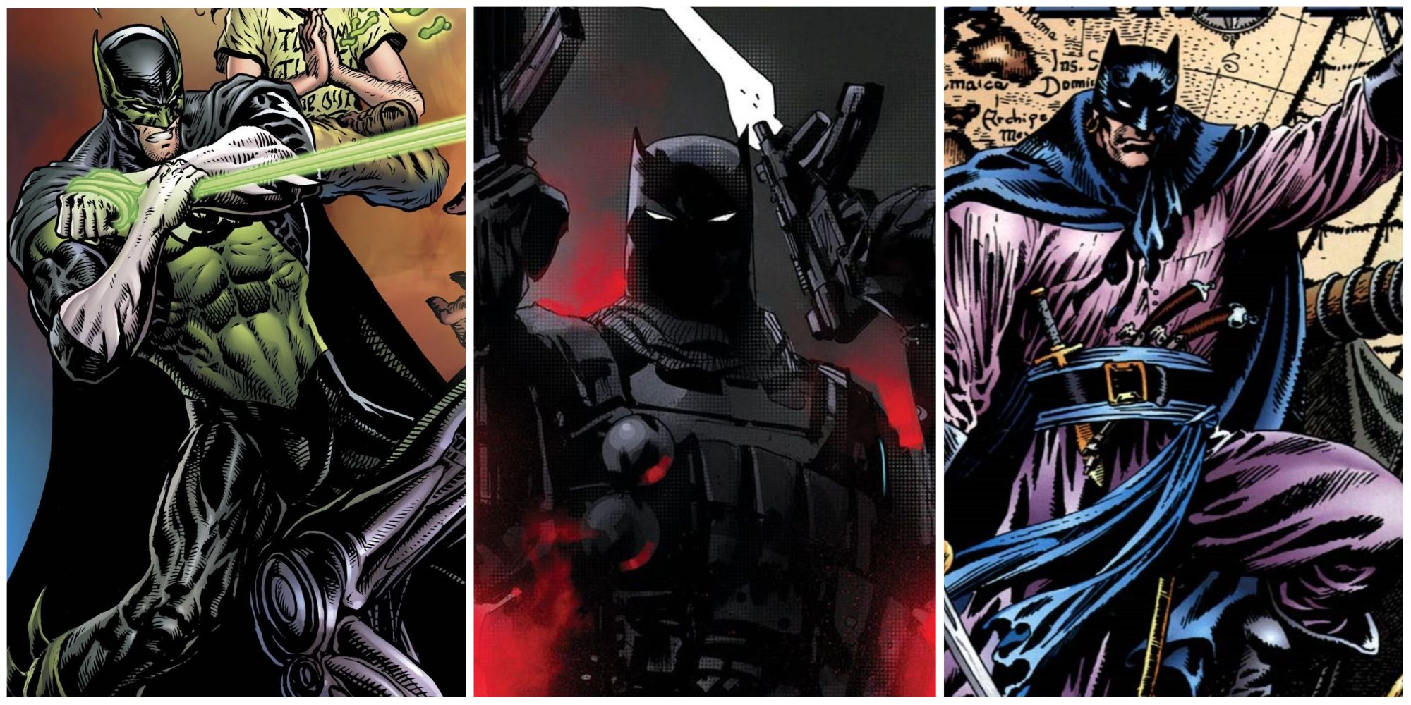 10 versiones alternativas de Batman que merecen su propio cómic