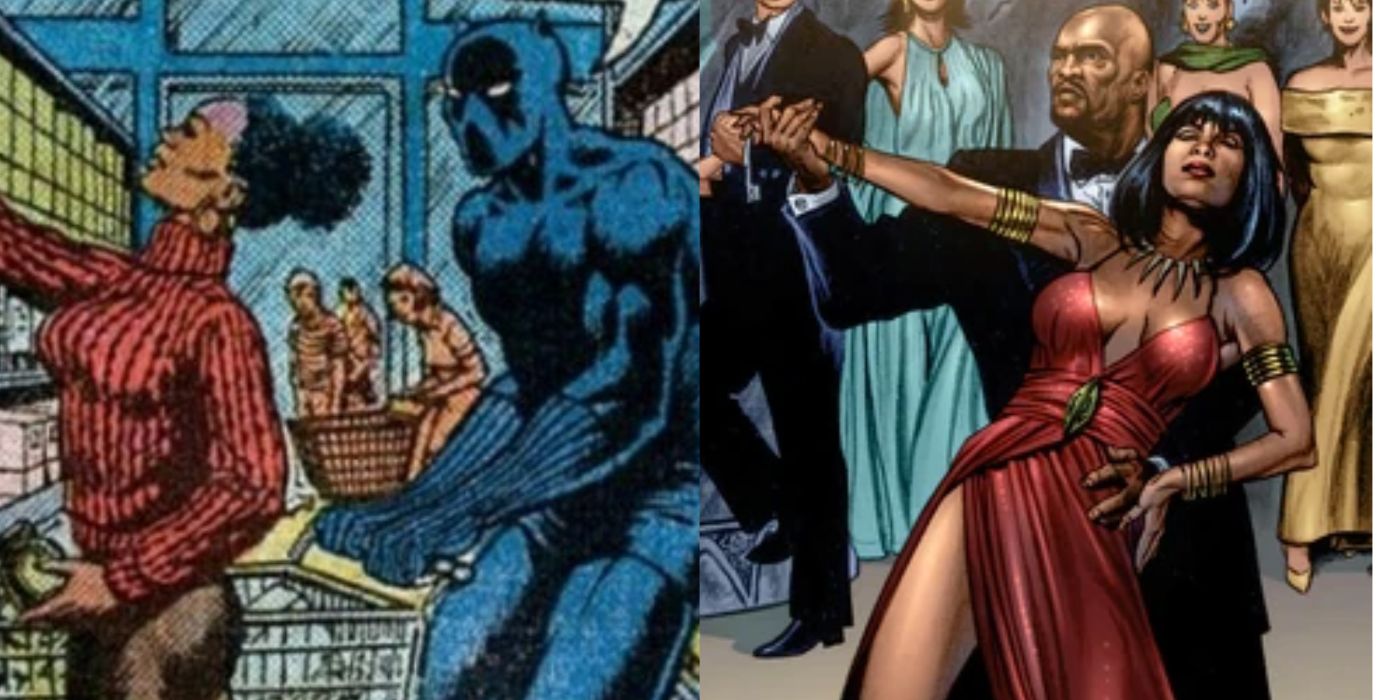 8 grandes intereses amorosos de Pantera Negra