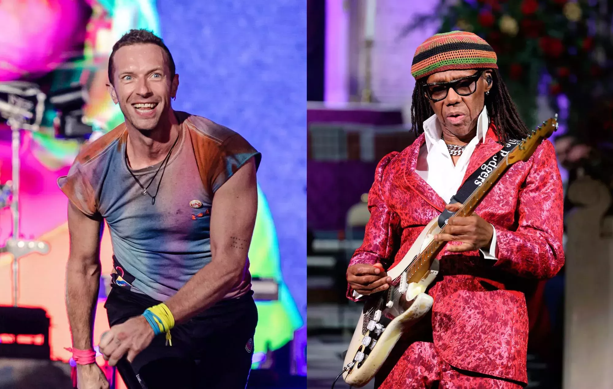 Coldplay ha estado en el estudio con Nile Rodgers