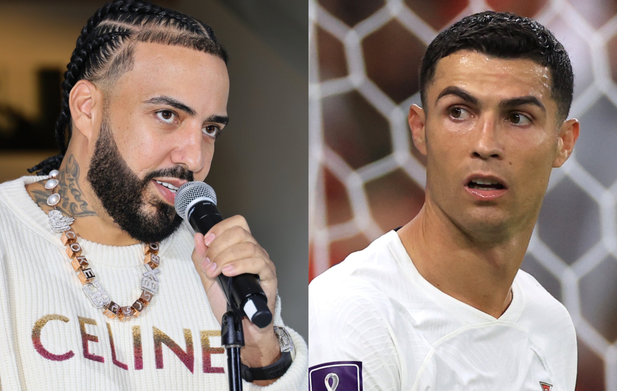 El francés Montana trollea a Cristiano Ronaldo tras la victoria de Marruecos en el Mundial