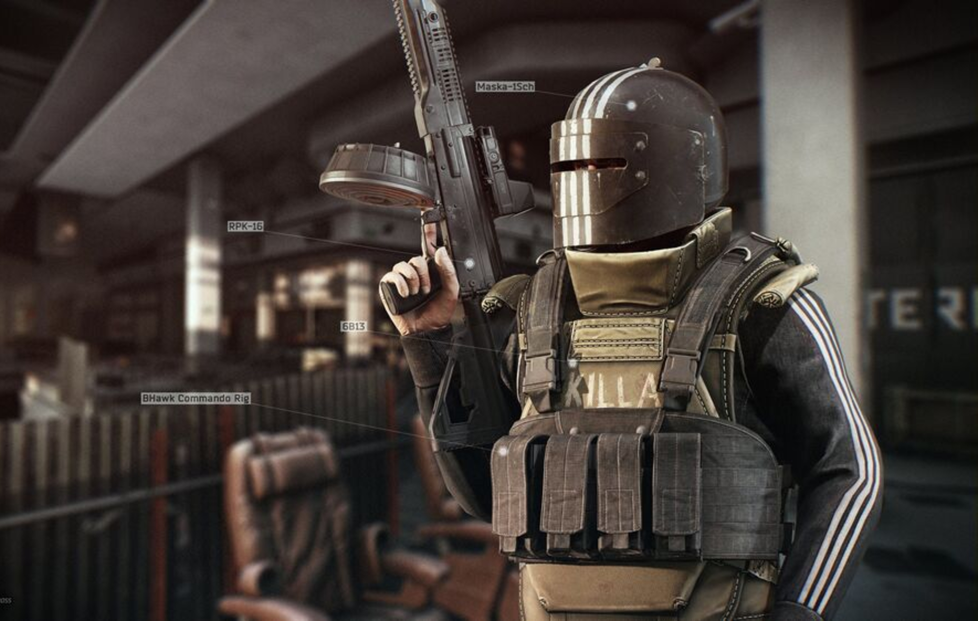 Escape From Tarkov' muestra una nueva arma y los efectos secundarios de los estimulantes