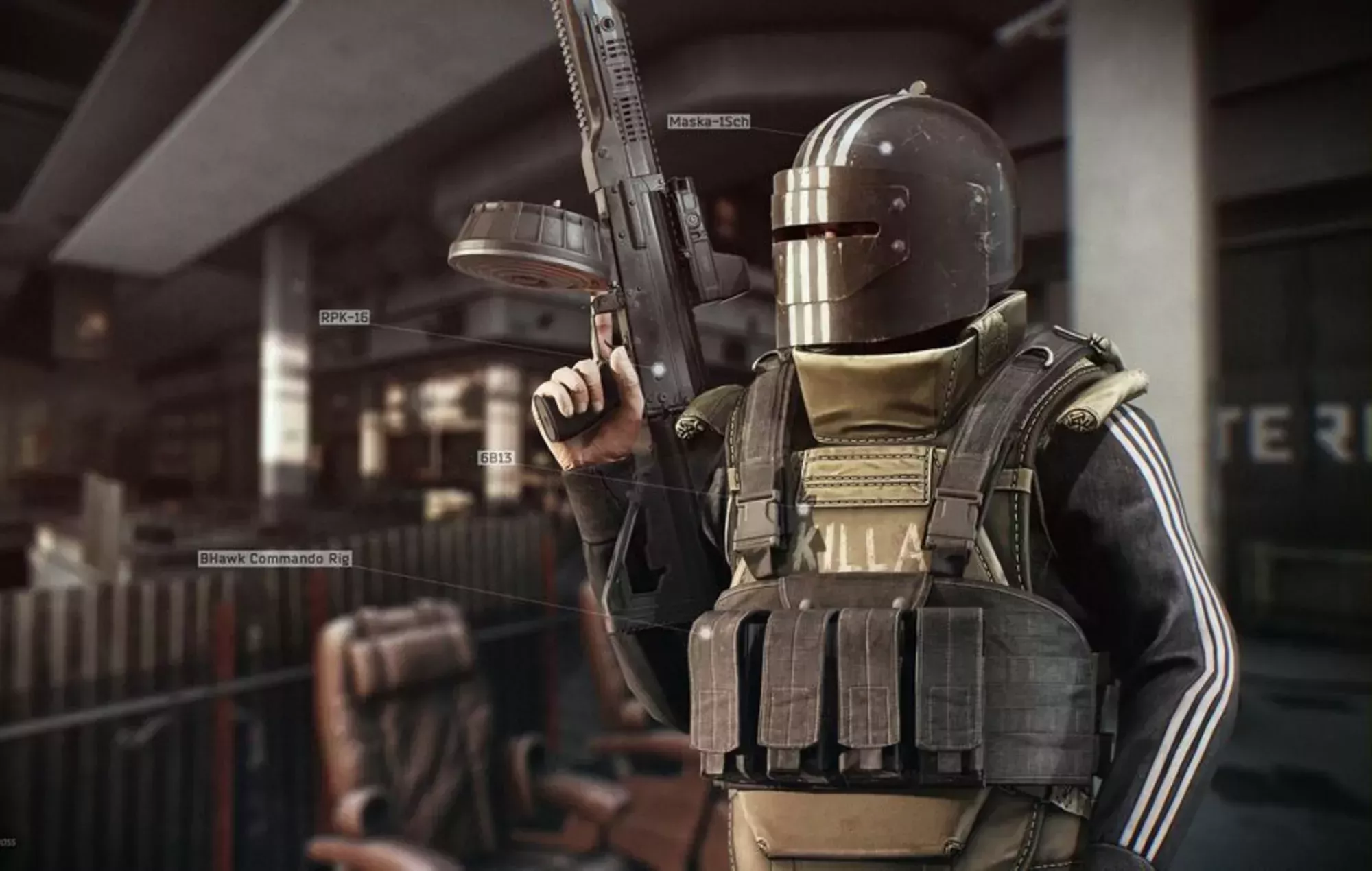 Escape From Tarkov' muestra una nueva arma y los efectos secundarios de los estimulantes