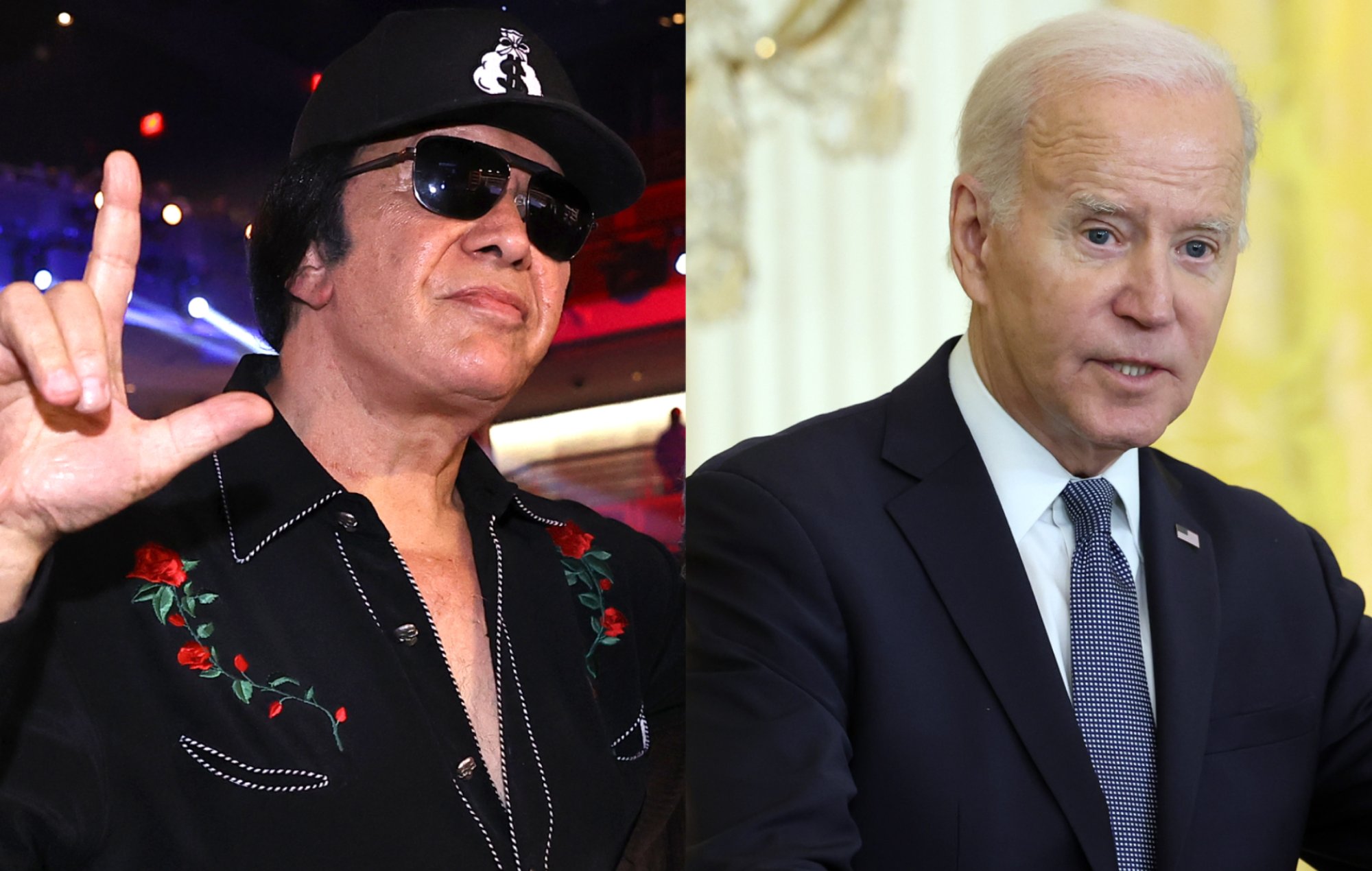 Gene Simmons, de 73 años, admite que es "edadista" cuando se trata del presidente Biden