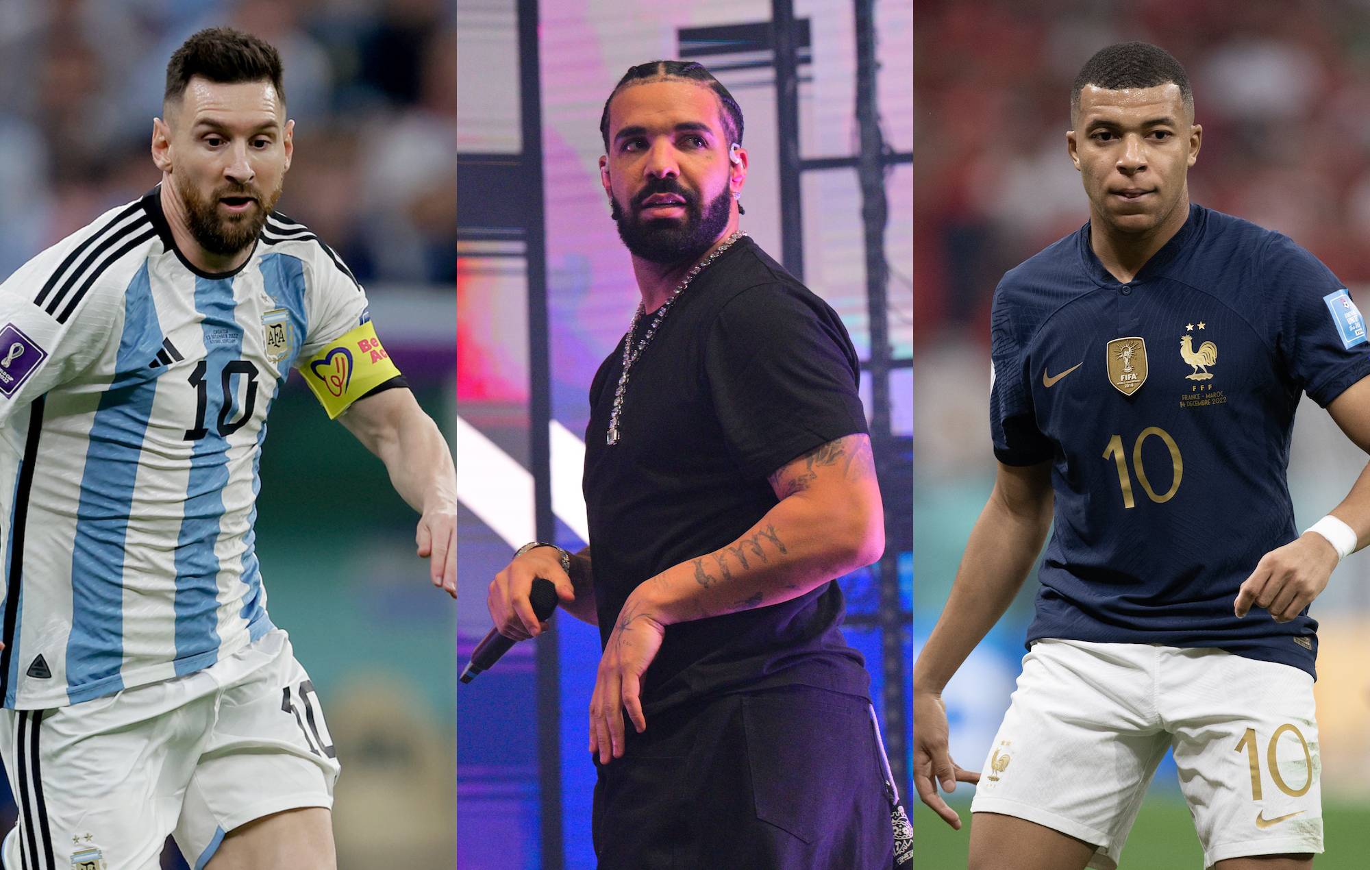 La "maldición de Drake" podría afectar a la final del Mundial: el rapero apuesta un millón de dólares a que Argentina gana a Francia