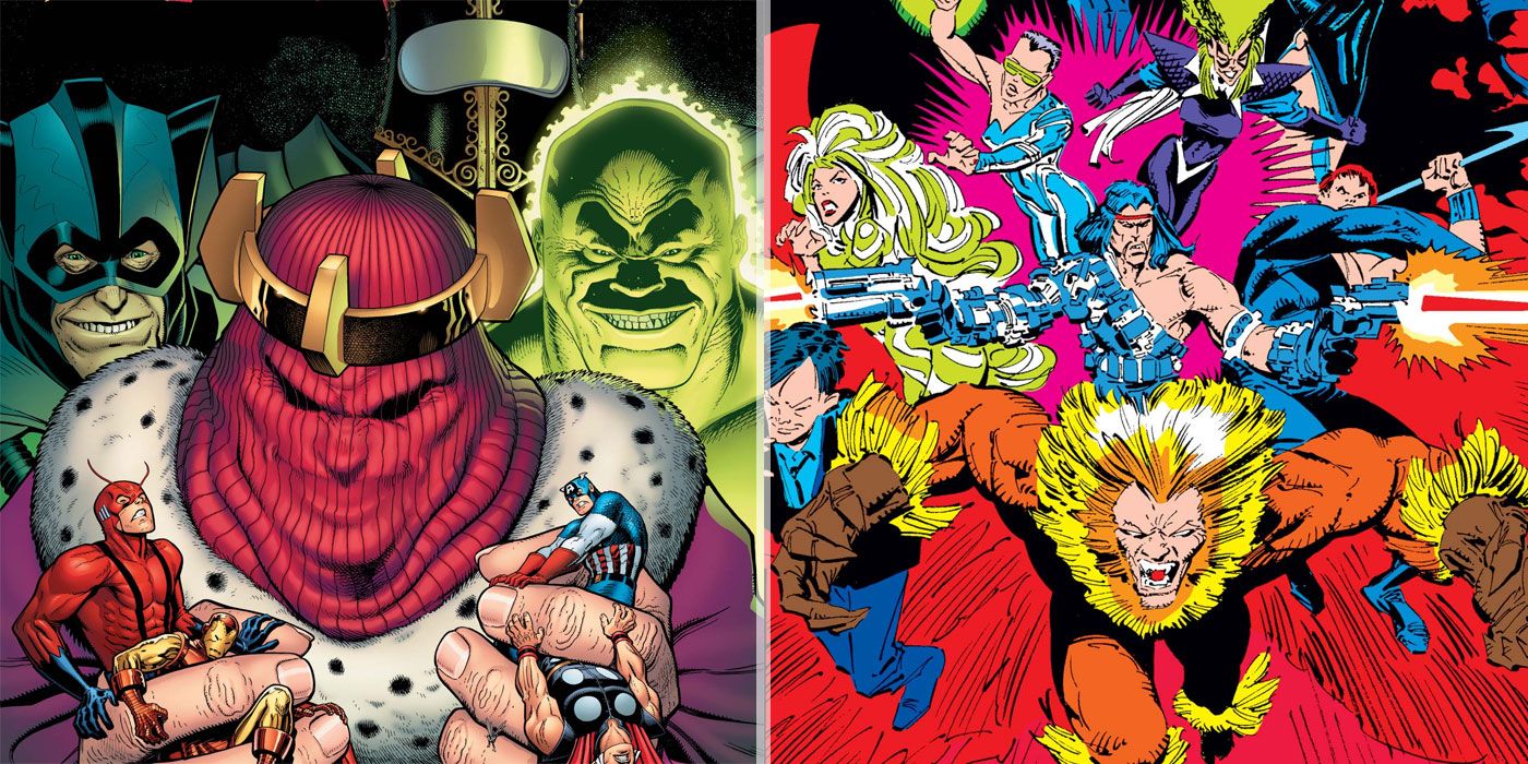 Los 10 equipos de villanos más importantes de Marvel (y por qué se formaron)