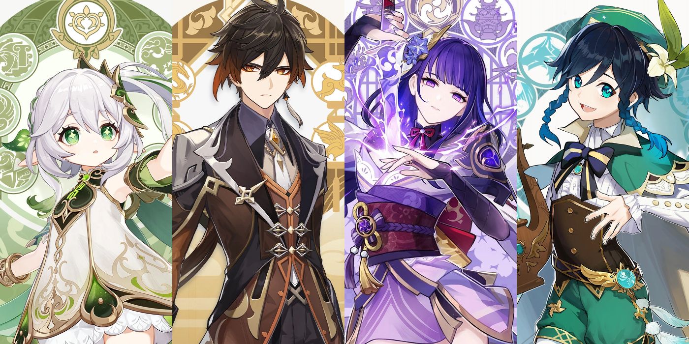 Los siete elementos del impacto Genshin, clasificados por su fuerza