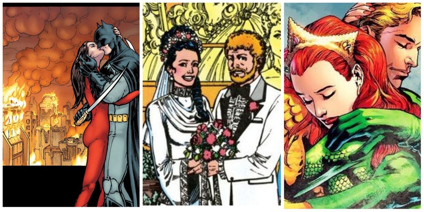 10 romances de DC Comics que envejecieron mal
