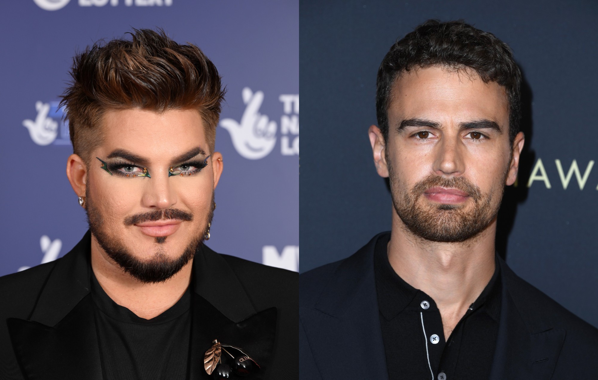 Adam Lambert critica la idea de que Theo James interprete a George Michael en un biopic