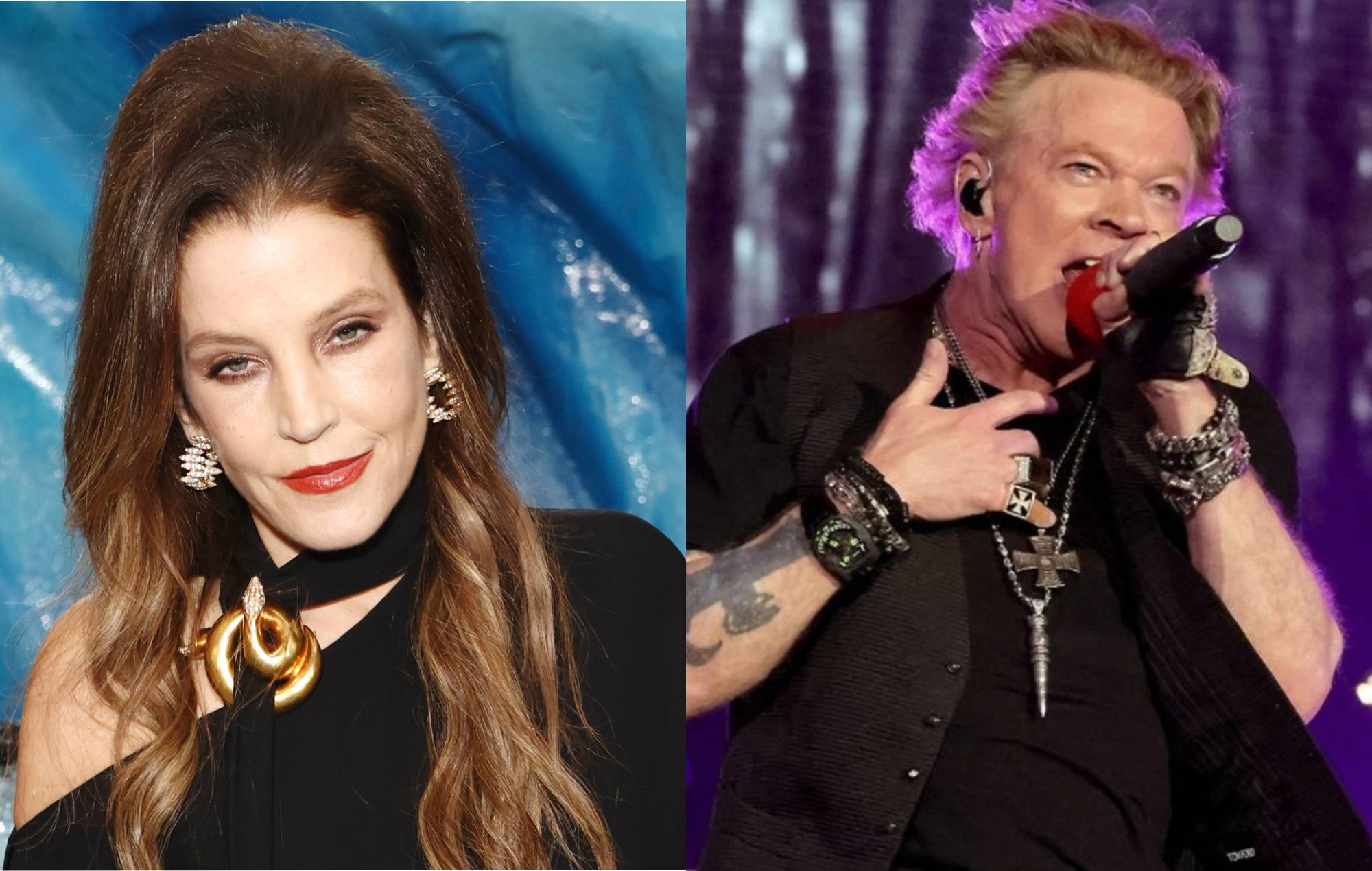 Axl Rose rinde homenaje a Lisa Marie Presley: "Echaré de menos a mi amiga"