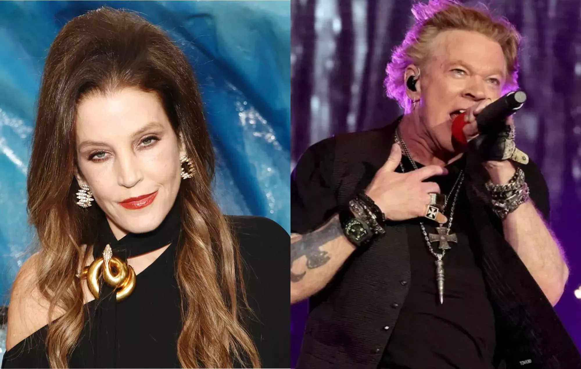 Axl Rose rinde homenaje a Lisa Marie Presley:
