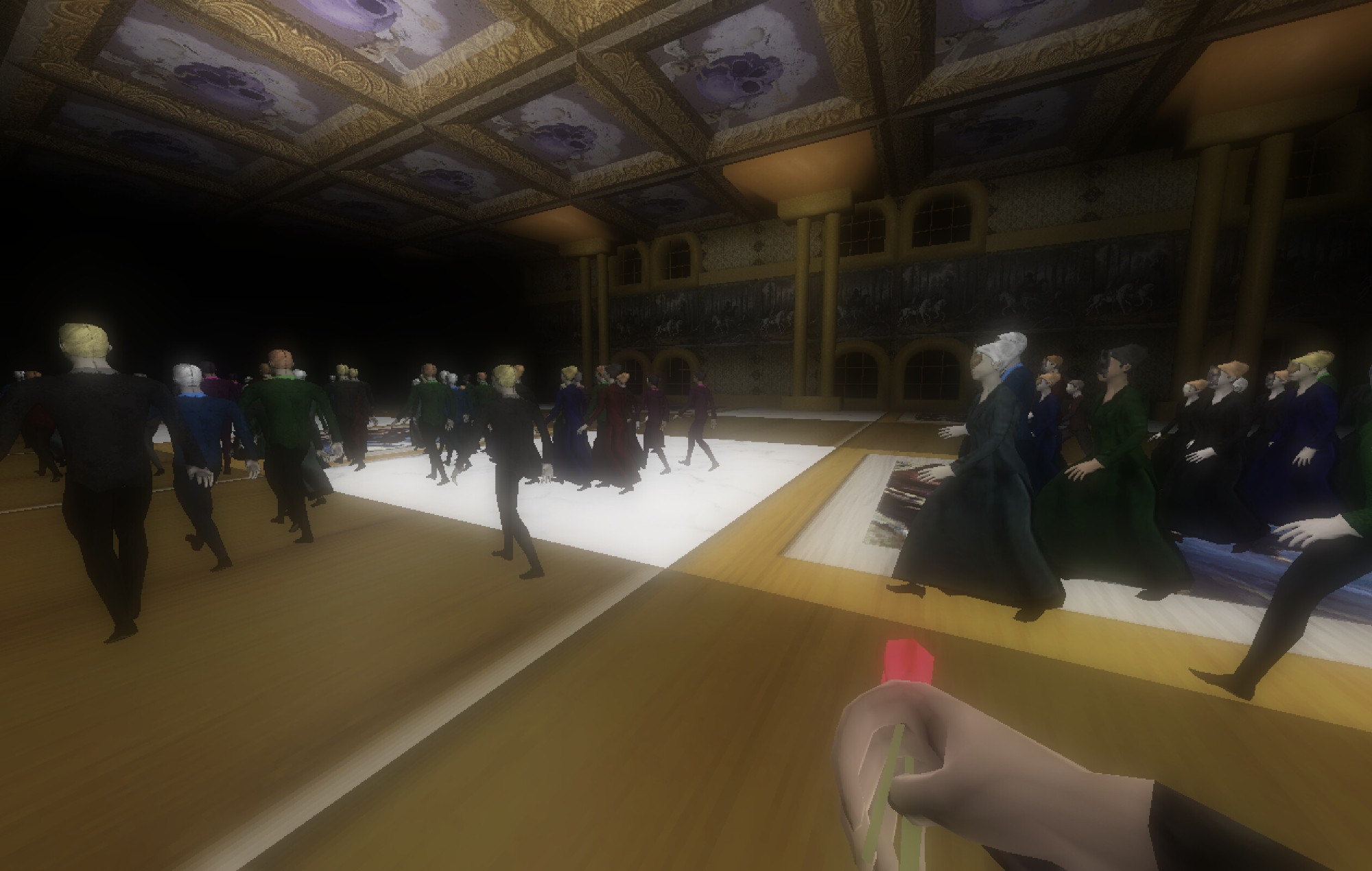 El buscaminas se cruza con Los traidores en la película de terror indie La mascarada infernal