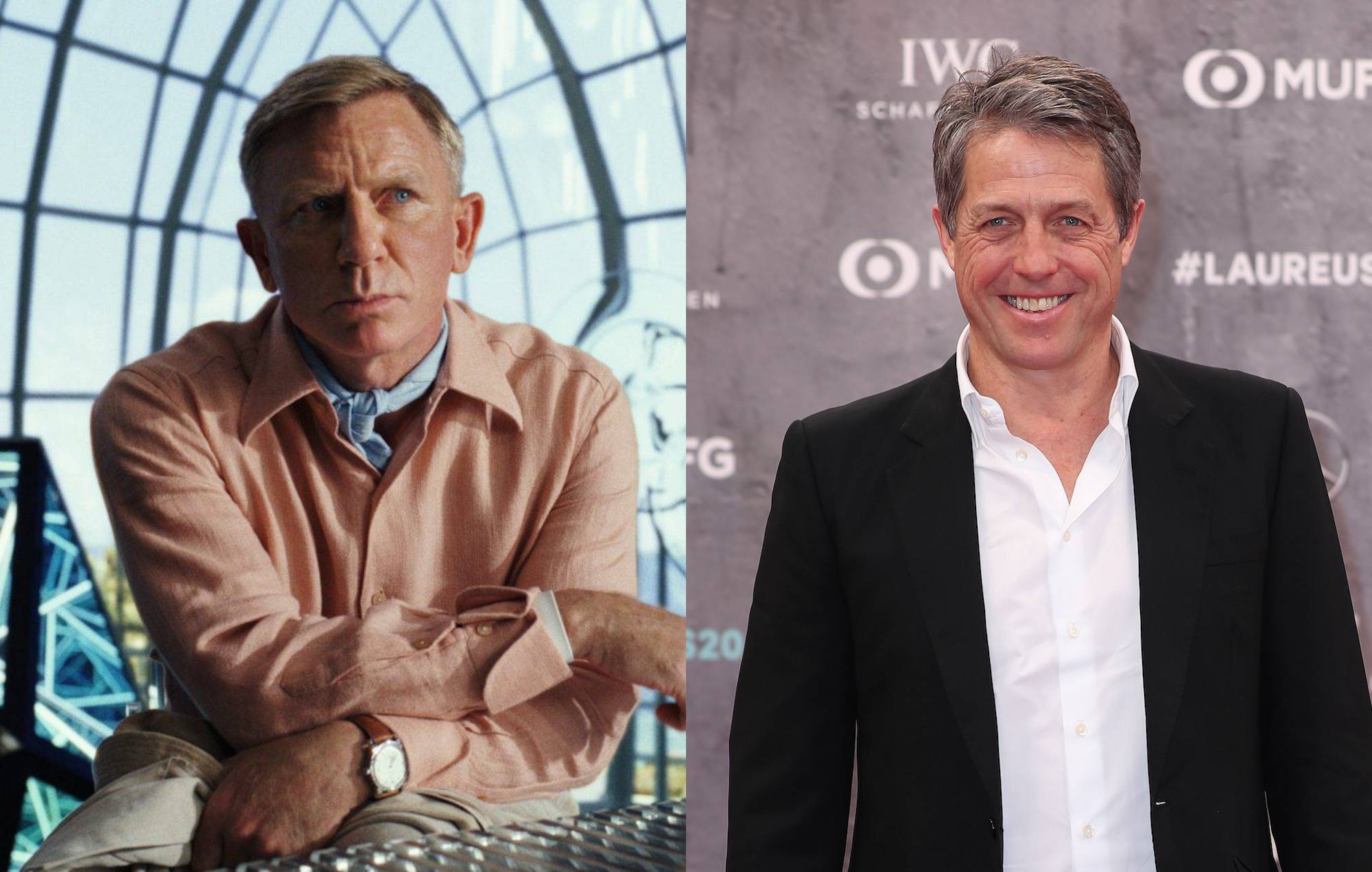 Hugh Grant confirma que está "casado con James Bond" en 'Glass Onion'