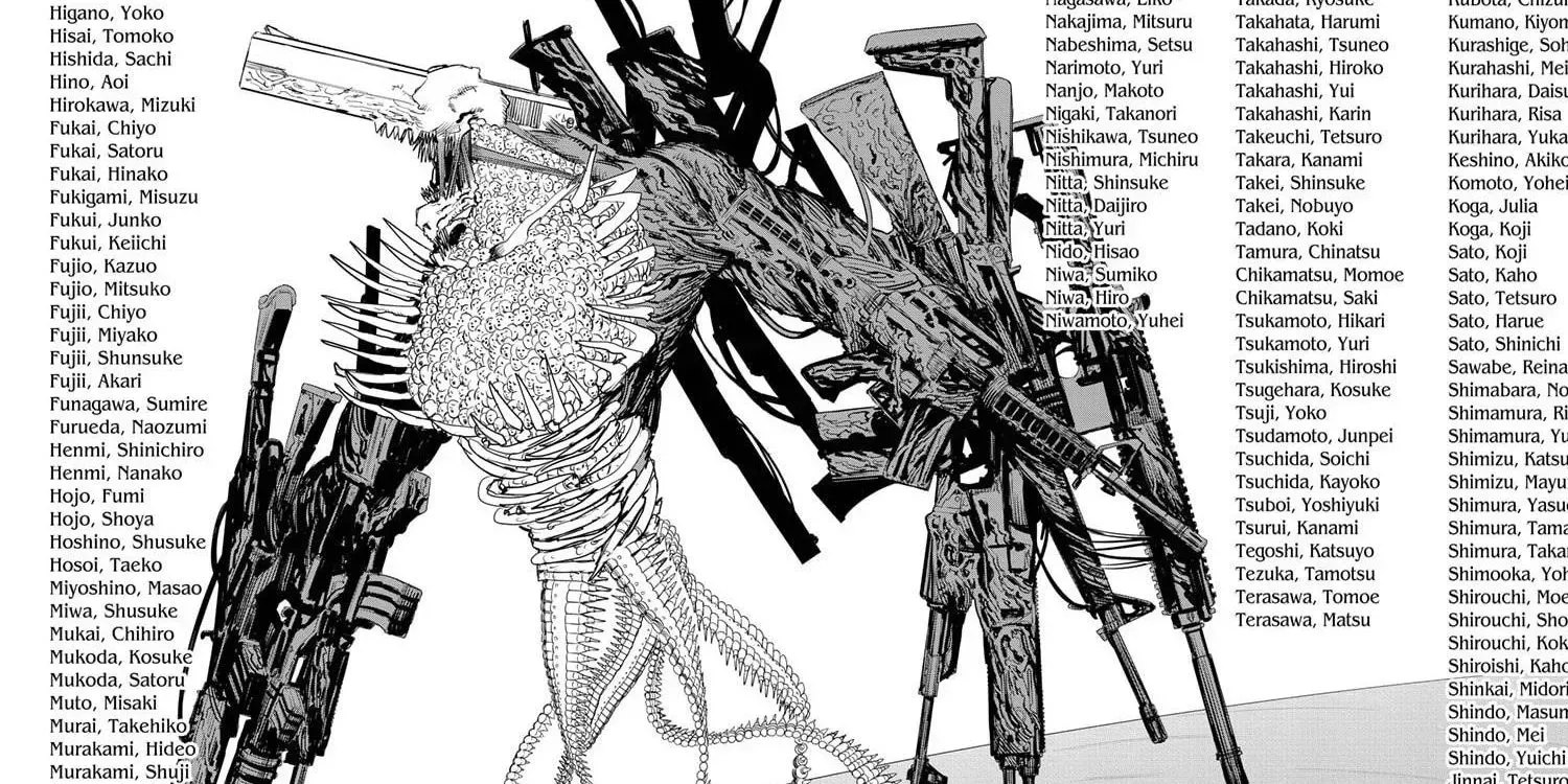 gun devil in the chainsaw man manga