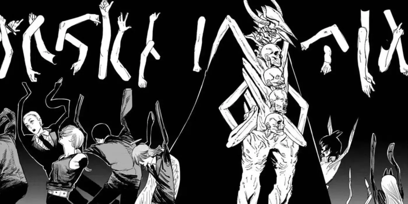 Darkness Devil dismembers everyone in Chainsaw Man