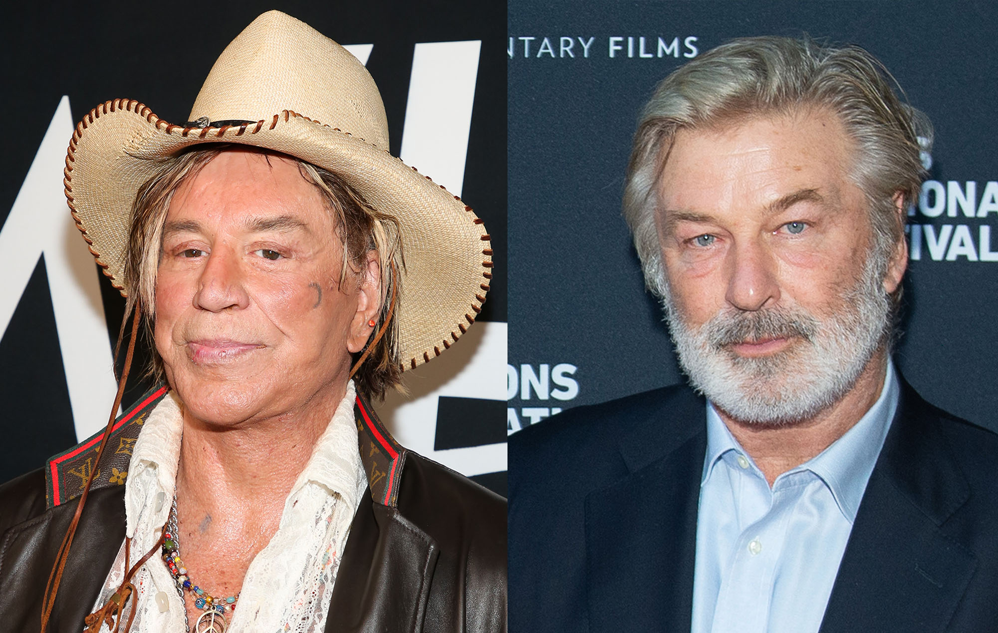 Mickey Rourke califica de "terriblemente equivocado" culpar a Alec Baldwin del tiroteo de 'Rust'