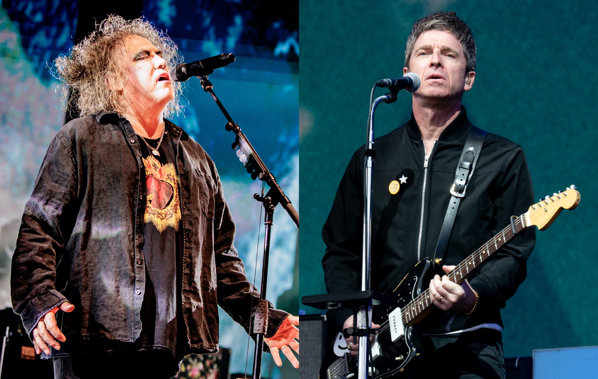 Noel Gallagher se burla del remix de Robert Smith de 'Pretty Boy' que "suena exactamente como The Cure"