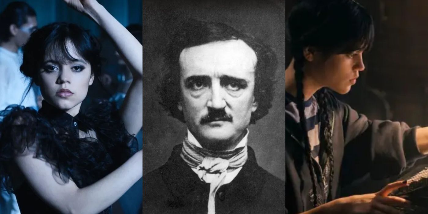 Todas las referencias a Edgar Allan Poe en el miércoles de Netflix