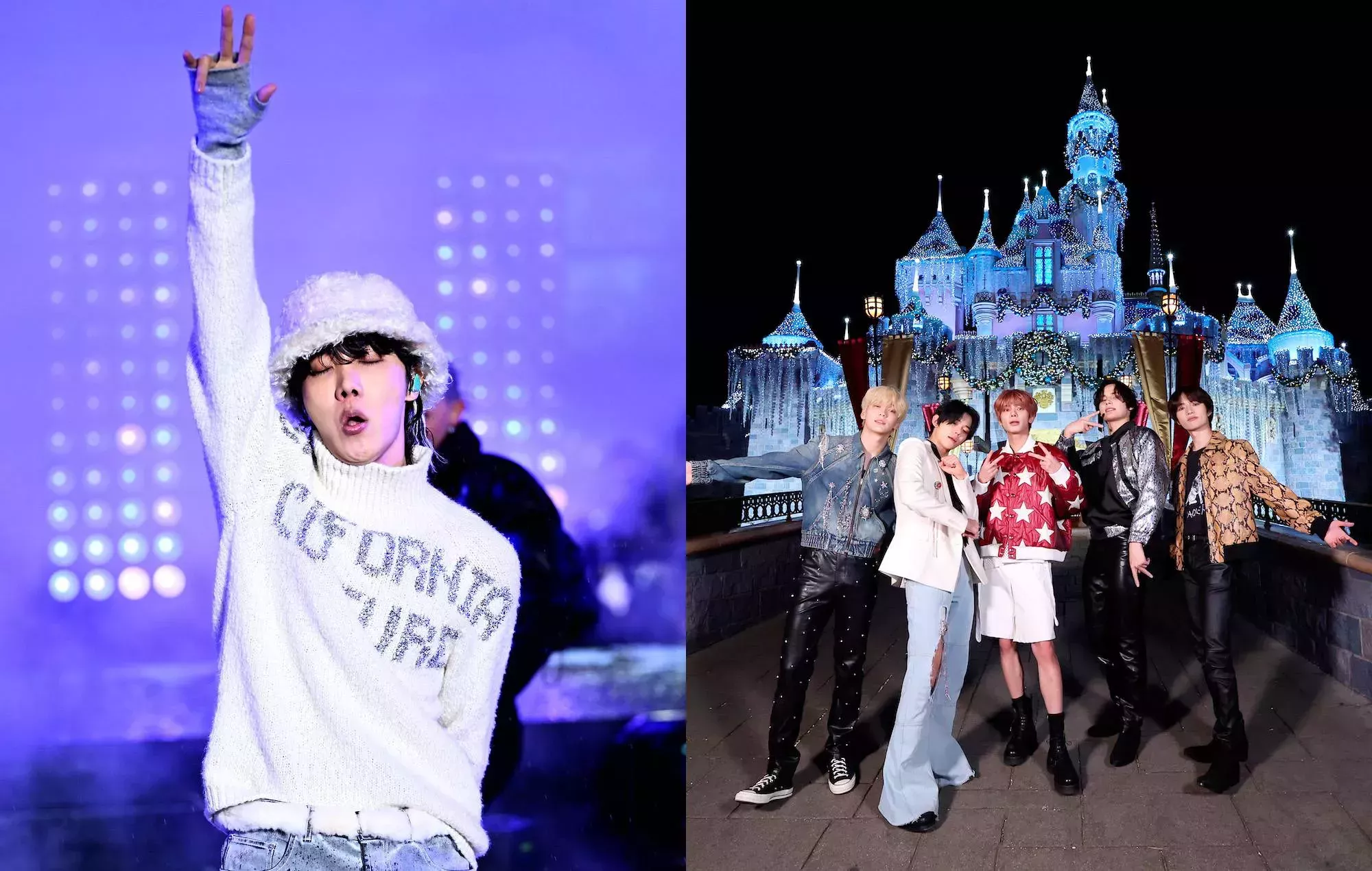 Vea la actuación de J-hope y TXT en la Nochevieja Rockin' Eve