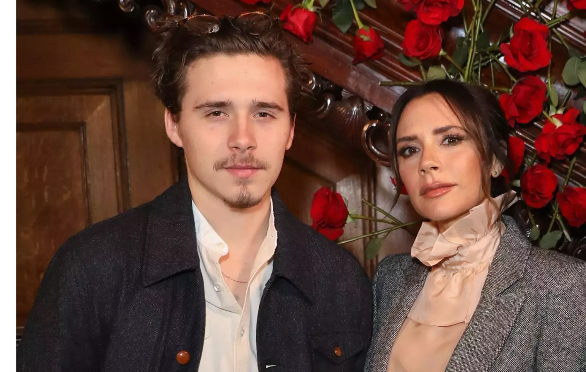 Victoria Beckham defiende a su hijo Brooklyn tras la indignación causada por su cena asada