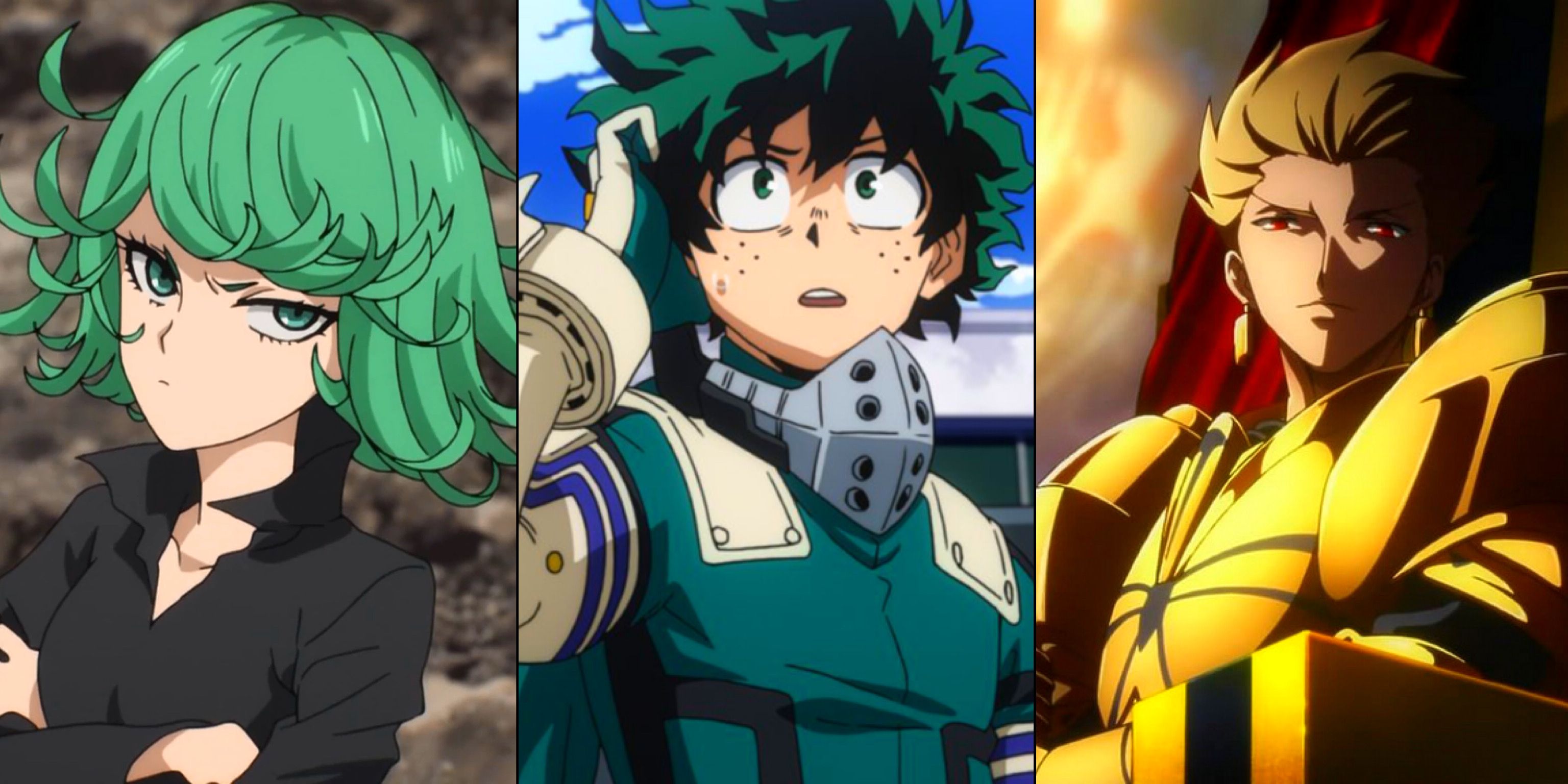 10 héroes de anime a los que Deku no admiraría