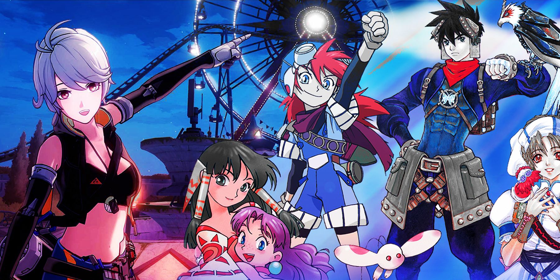 20 videojuegos que parecen un anime osekai