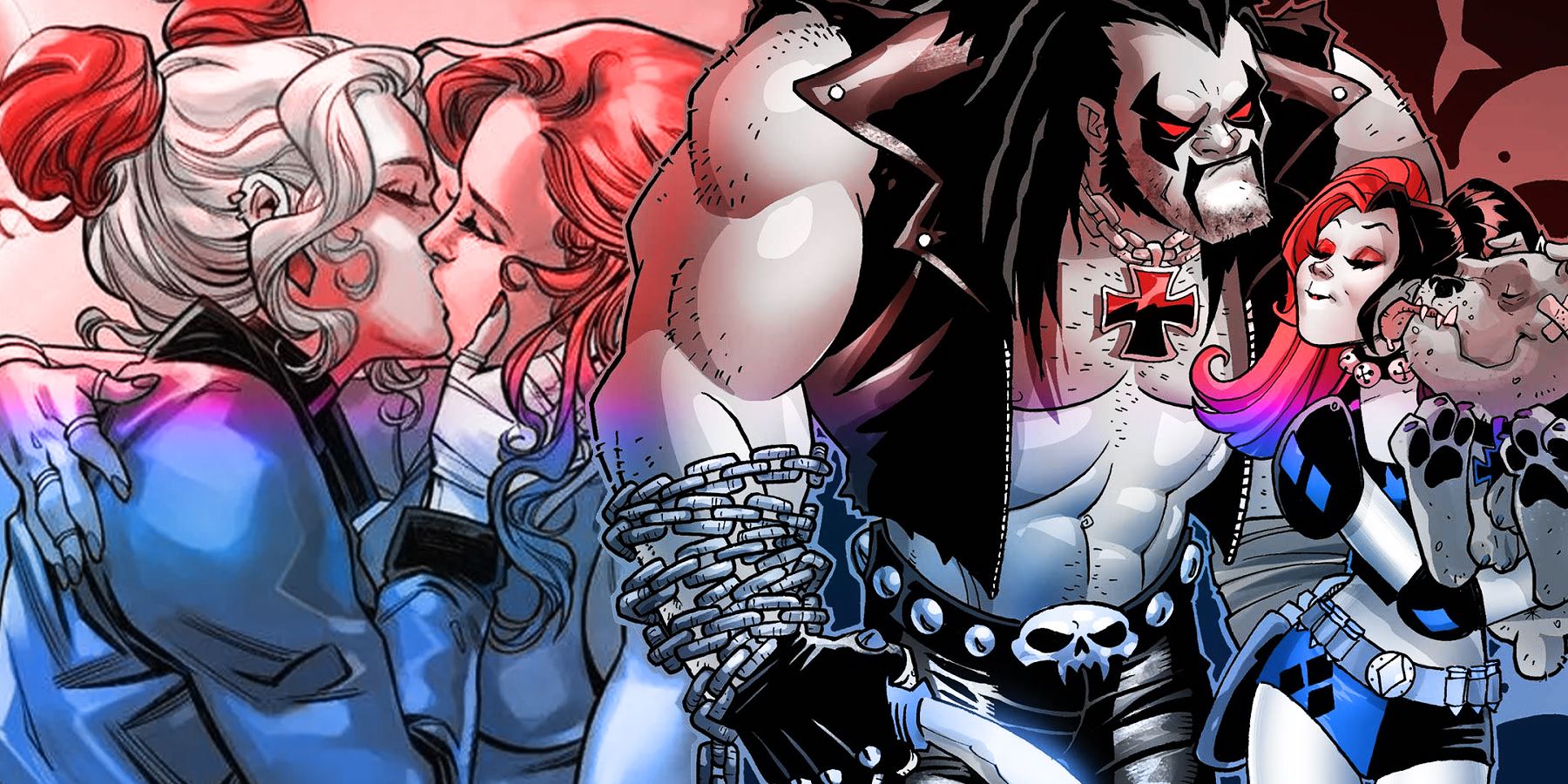 Clasificación de las principales relaciones amorosas de Harley Quinn en DC