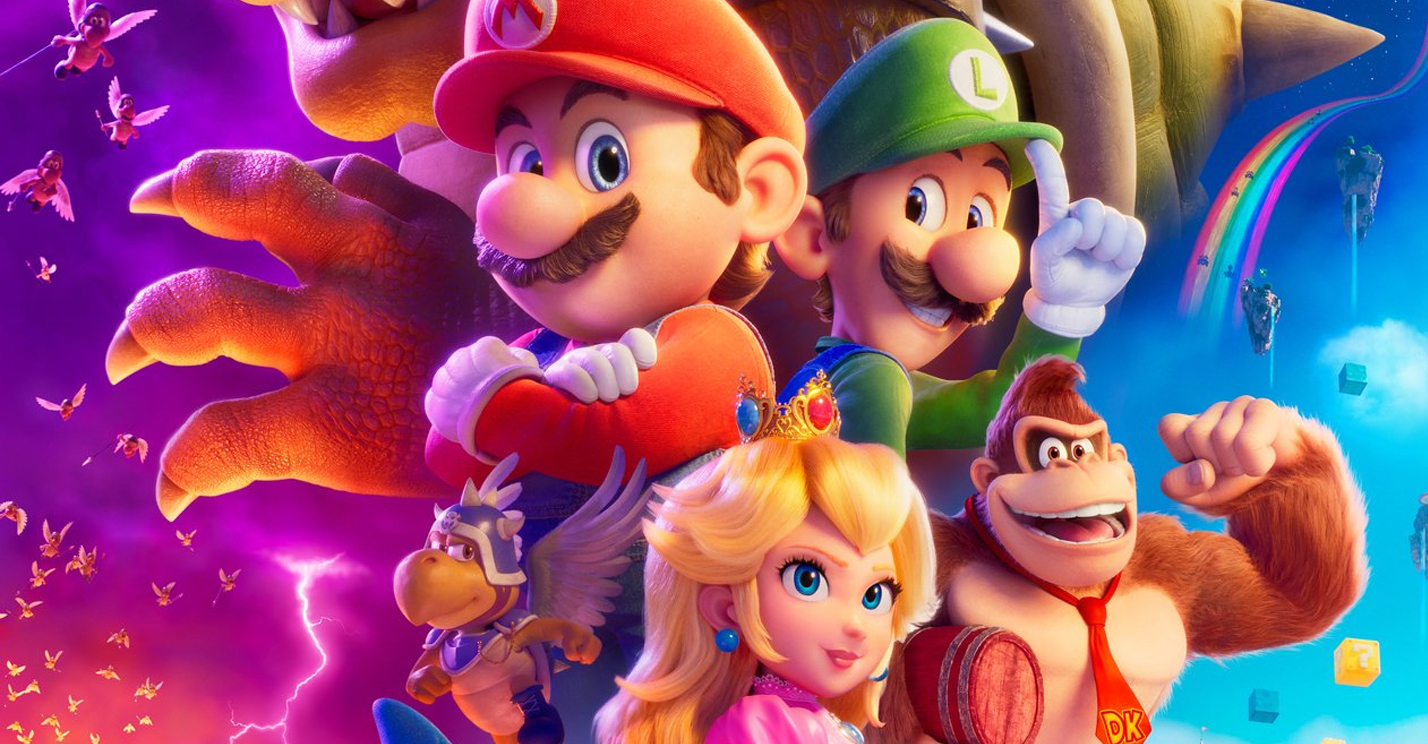 Echa un vistazo al precioso póster oficial de la película de Super Mario Bros.