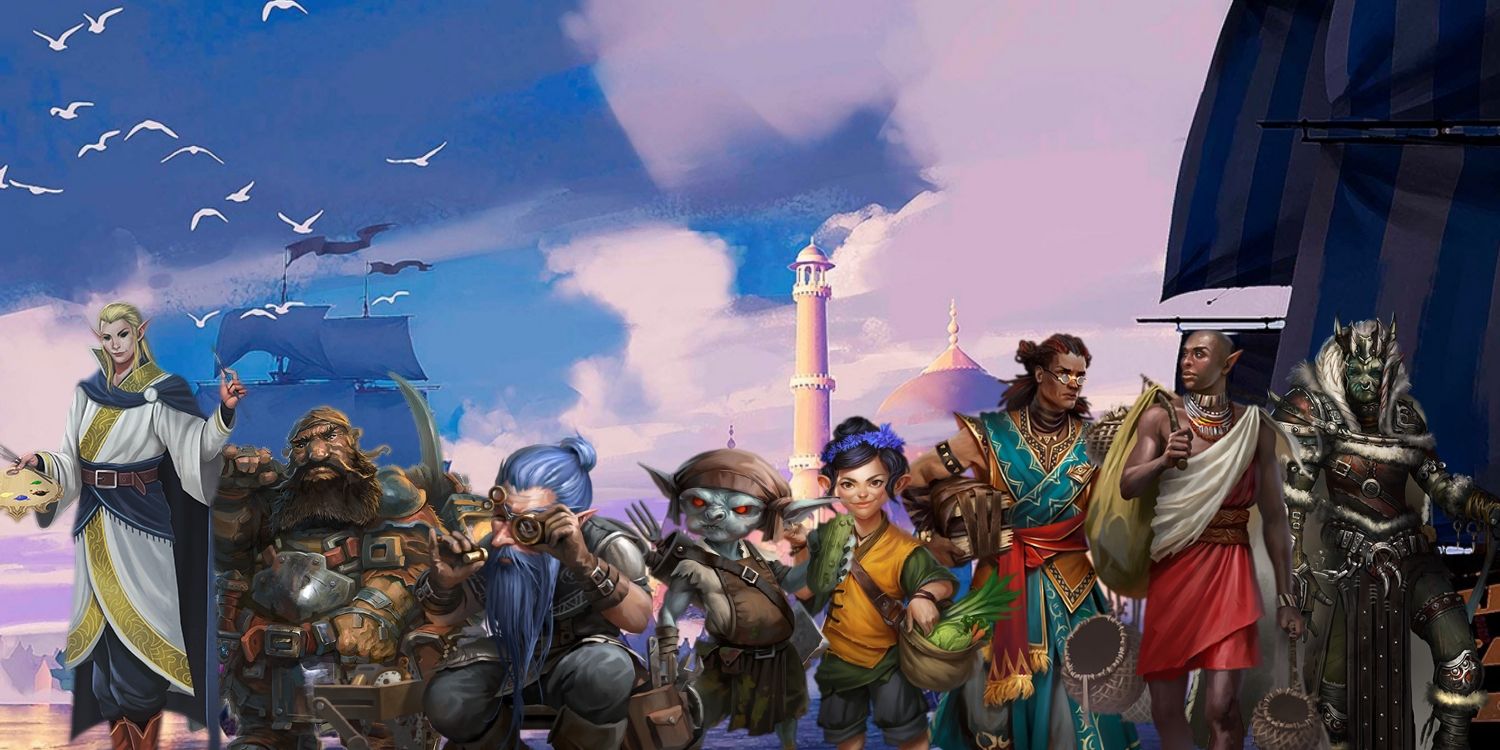 Explicación de cada ascendencia básica de Pathfinder 2e