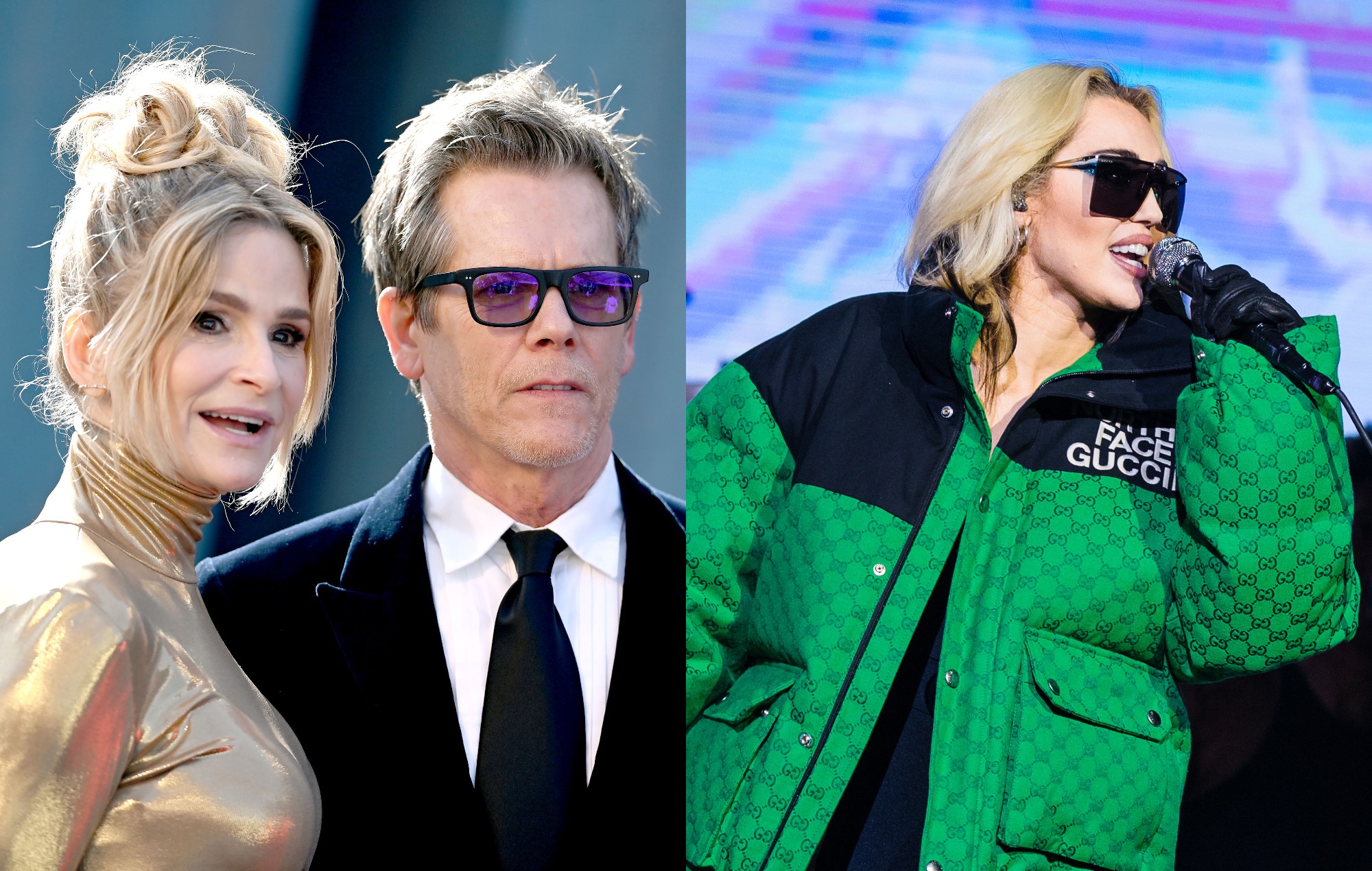Kevin Bacon and Kyra Sedgwick release Miley Cyrus’ ‘Flowers’