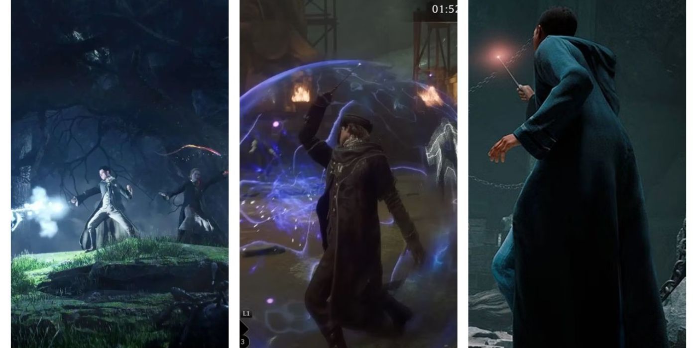 Las 10 combinaciones de hechizos más potentes del legado de Hogwarts