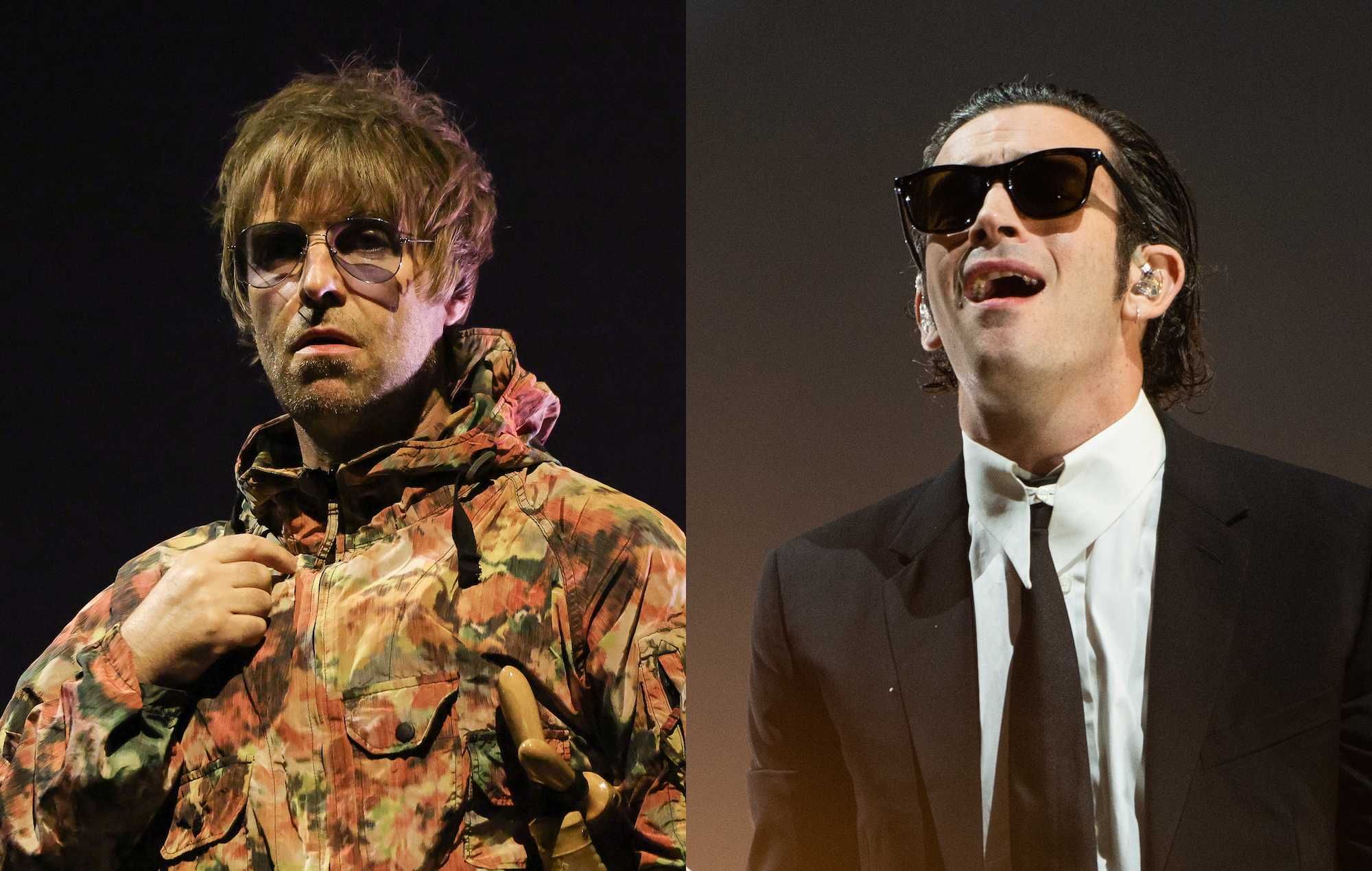 Liam Gallagher responde a Matty Healy de The 1975 pidiendo una reunión de Oasis