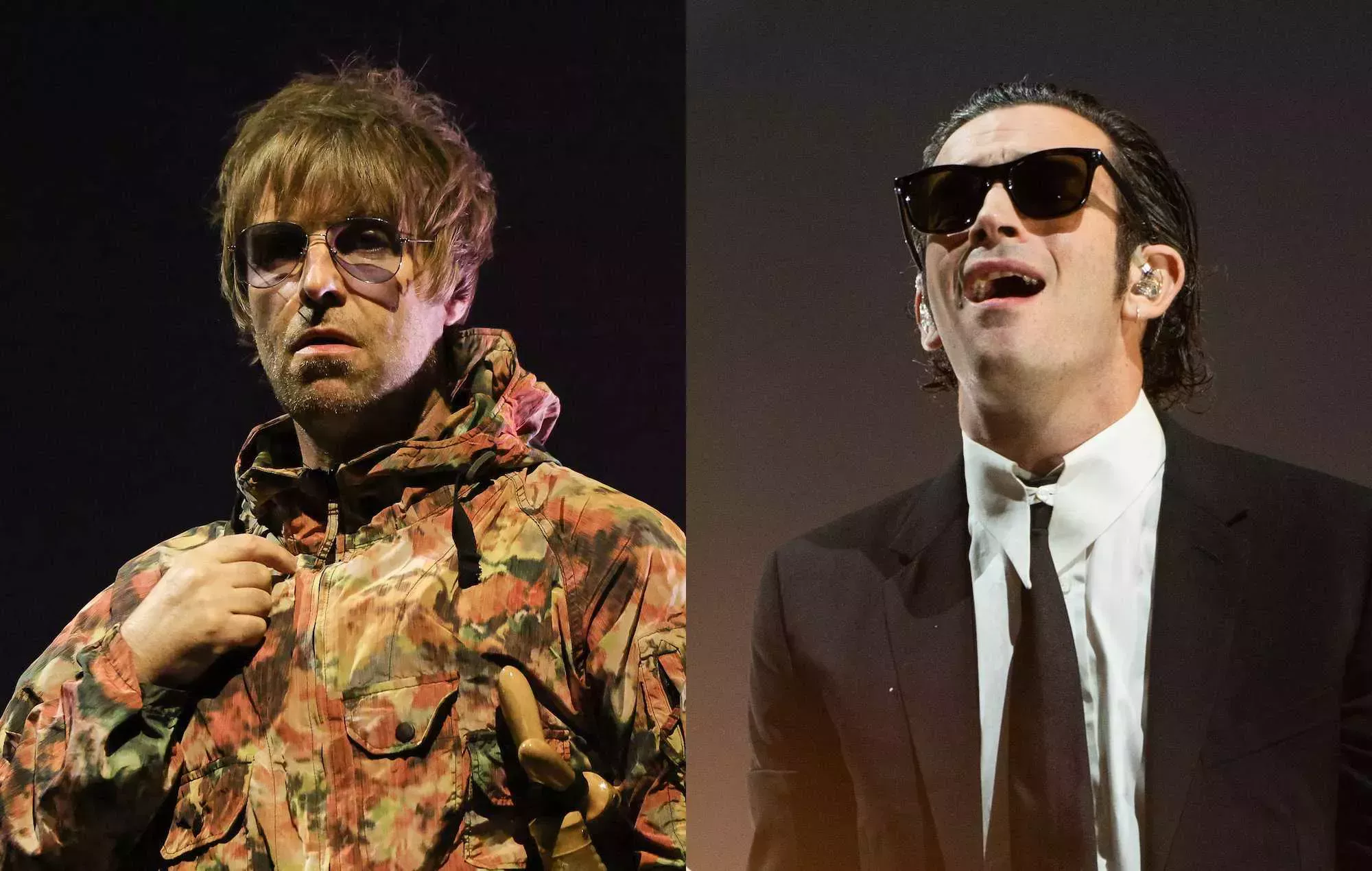 Liam Gallagher responde a Matty Healy de The 1975 pidiendo una reunión de Oasis