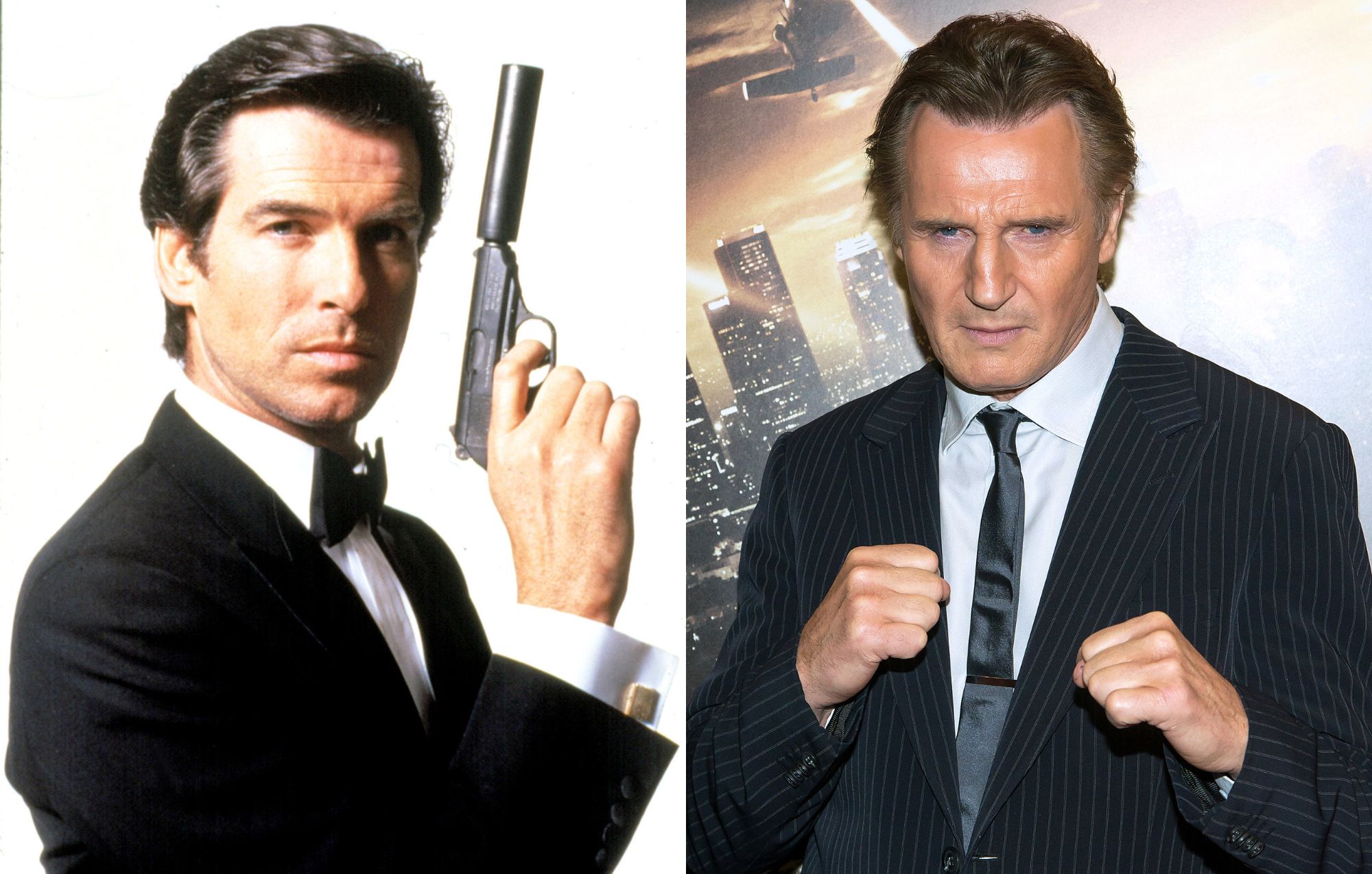 Liam Neeson dice que su difunta esposa se negó a casarse con él si interpretaba a James Bond