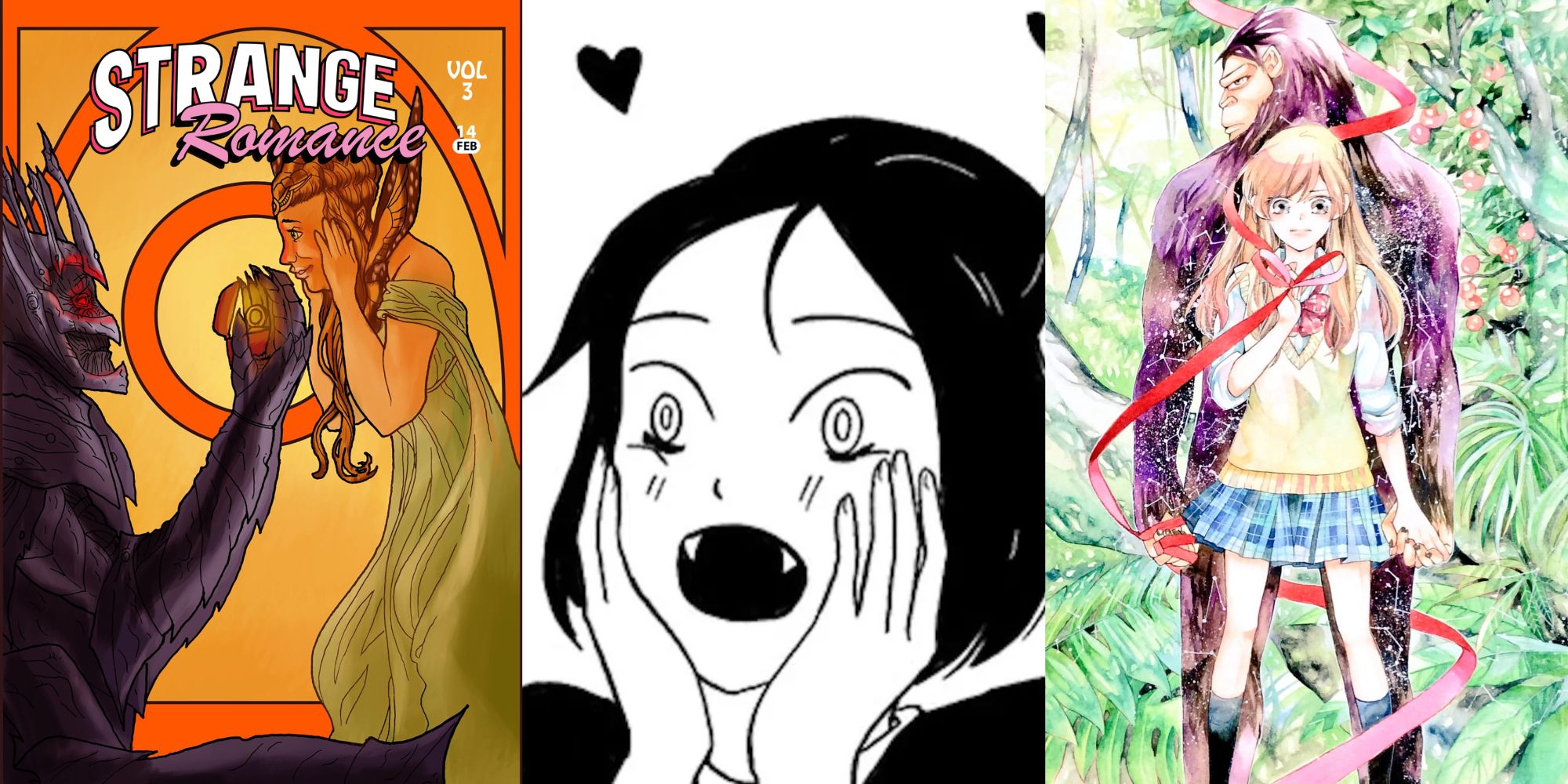 Los 10 cómics románticos más extraños