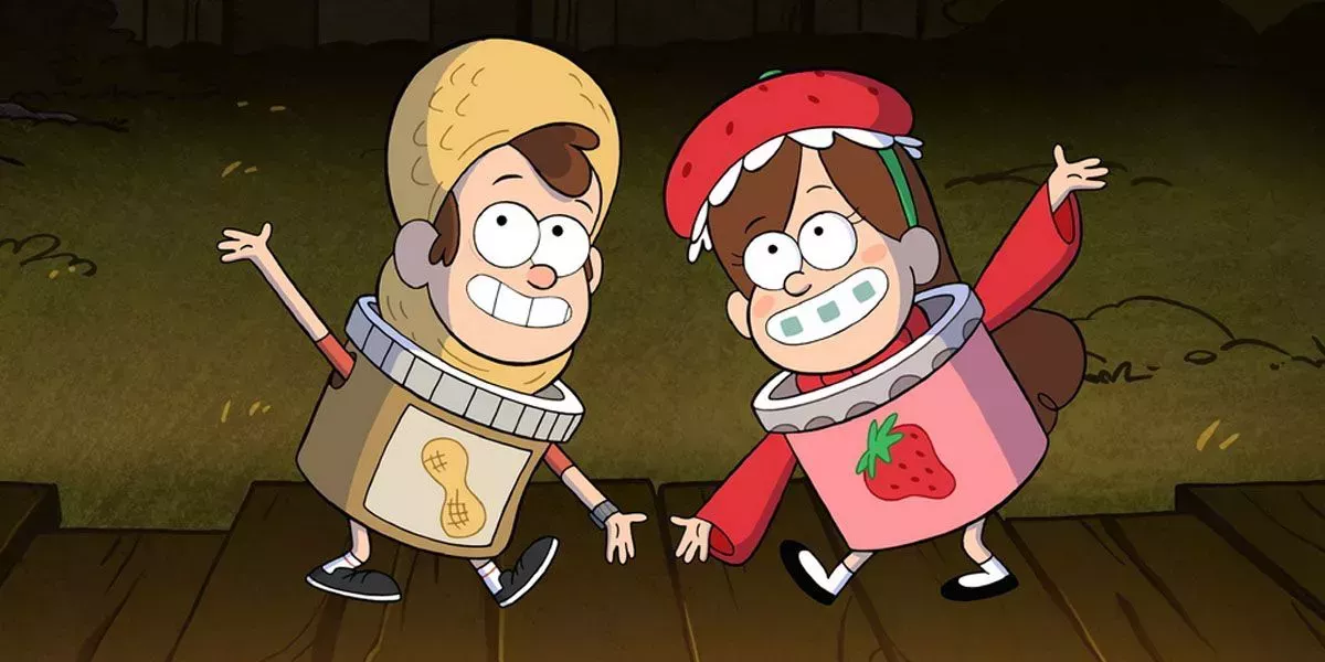 Dipper Pines And Mabel Pines In Gravity Falls