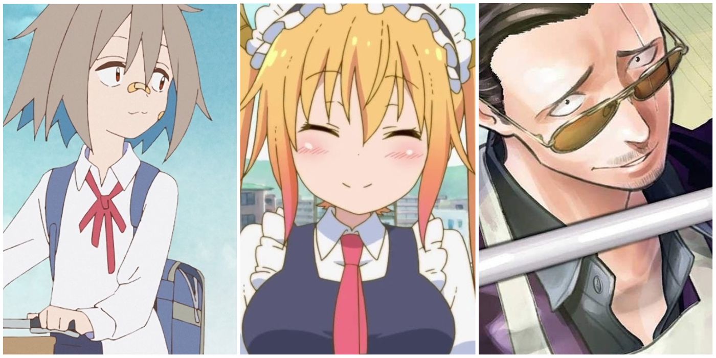 Los 10 personajes más felices del anime Slice-Of-Life