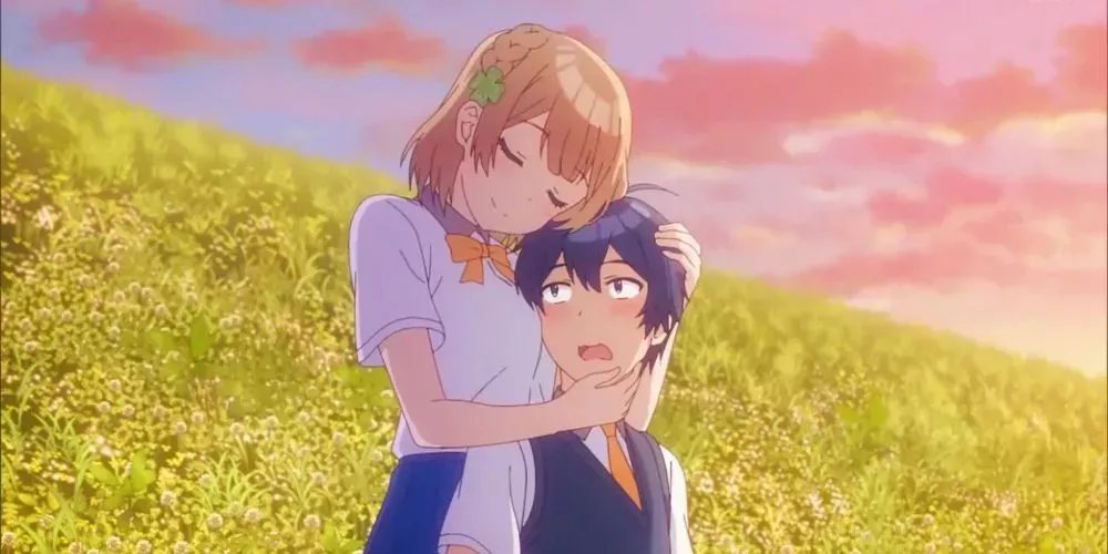 Kuroha and Sueharu Affectionate from Osamake