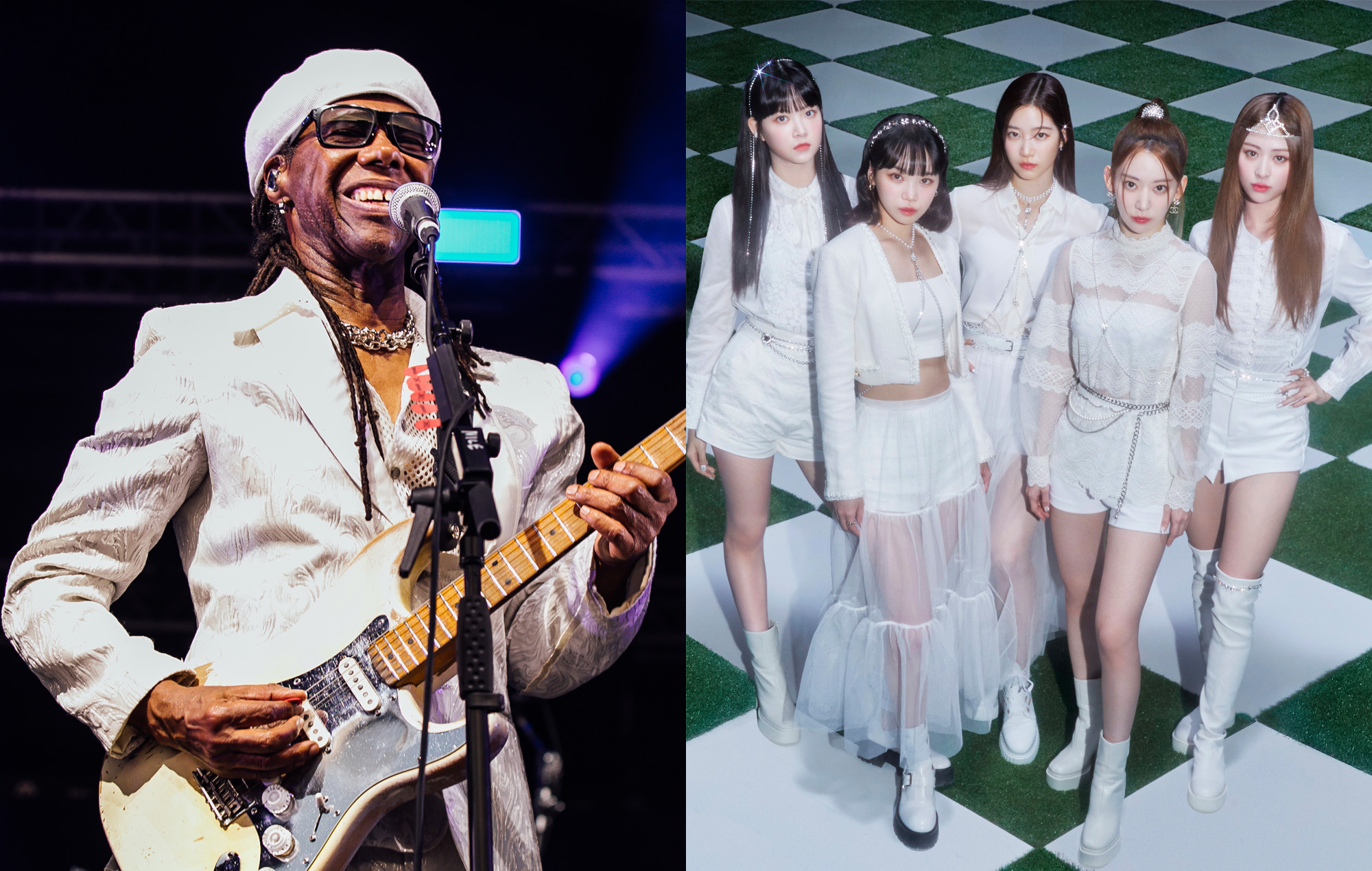 Nile Rodgers ha estado trabajando en la música de LE SSERAFIM