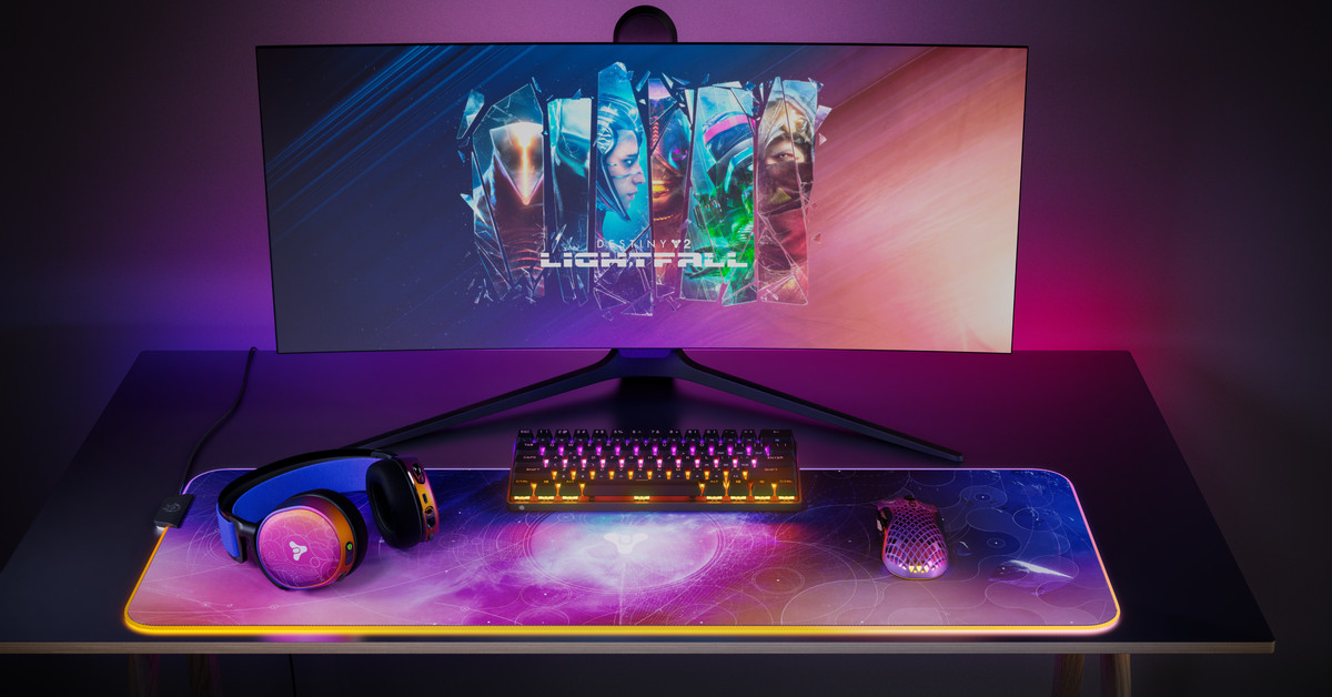 Protege tus ojos con los nuevos accesorios de Steelseries para Destiny 2: Lightfall