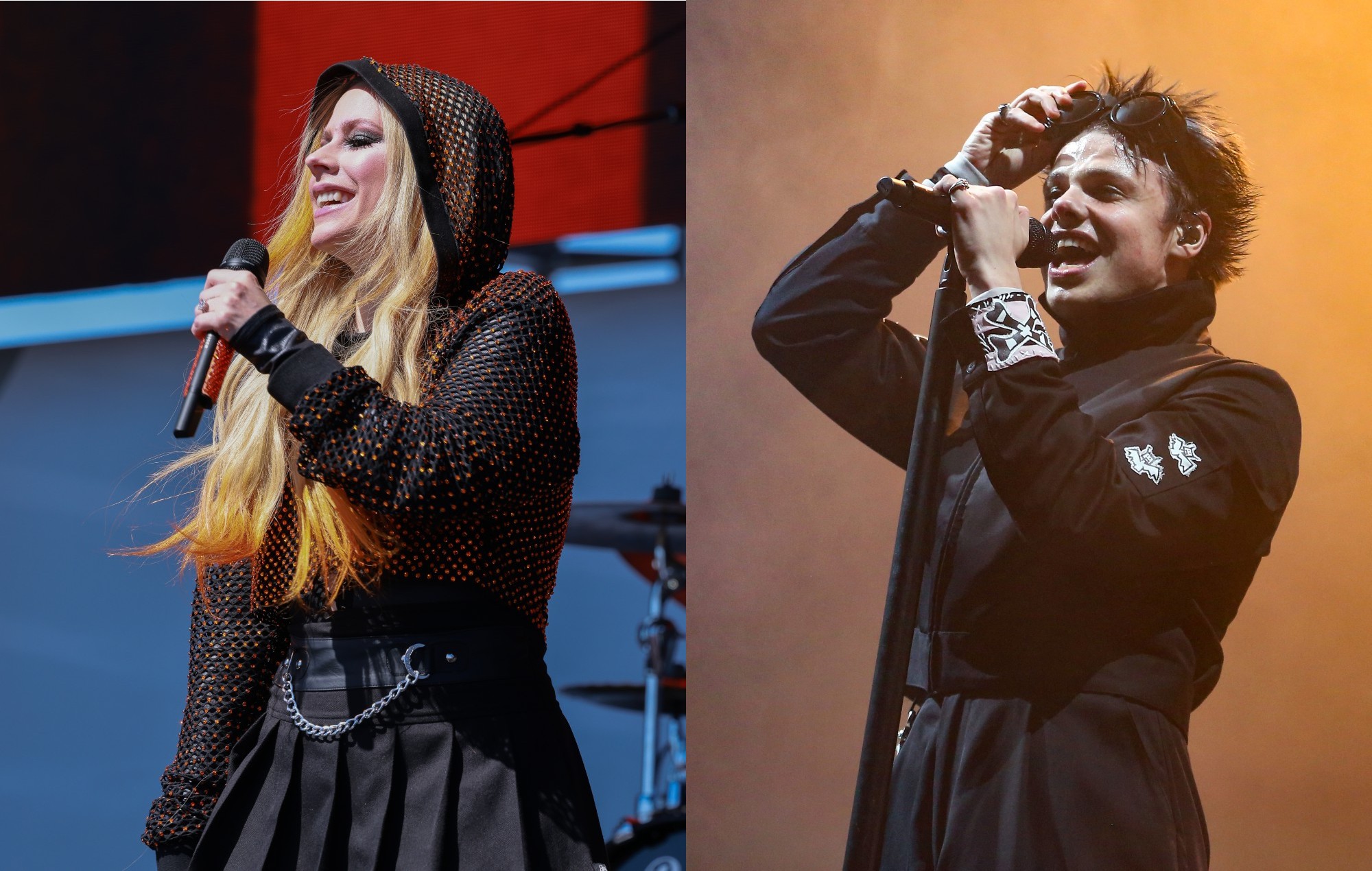 Avril Lavigne se une a Yungblud en el escenario para interpretar "I'm A Mess