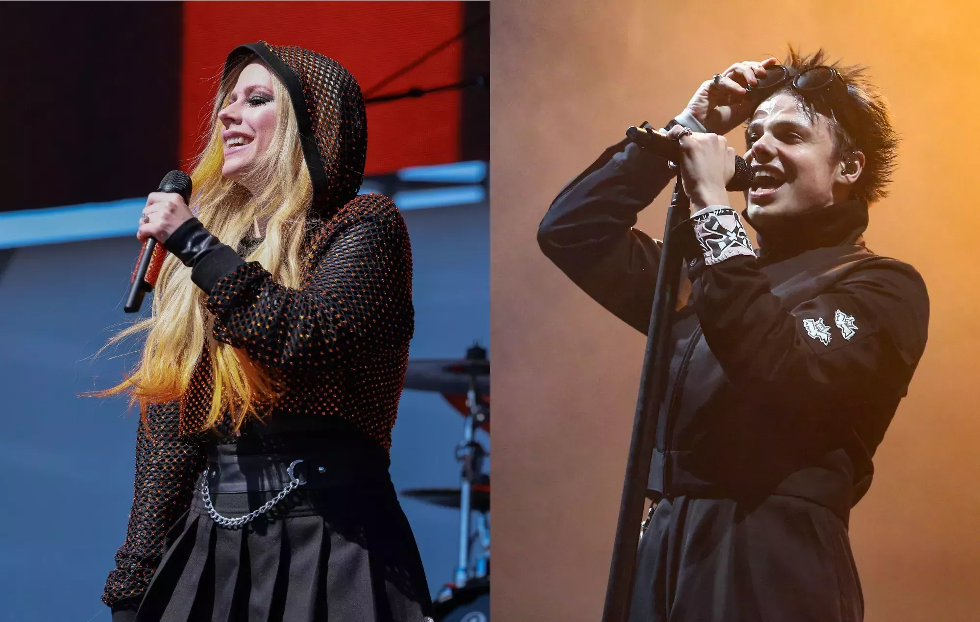 Avril Lavigne se une a Yungblud en el escenario para interpretar
