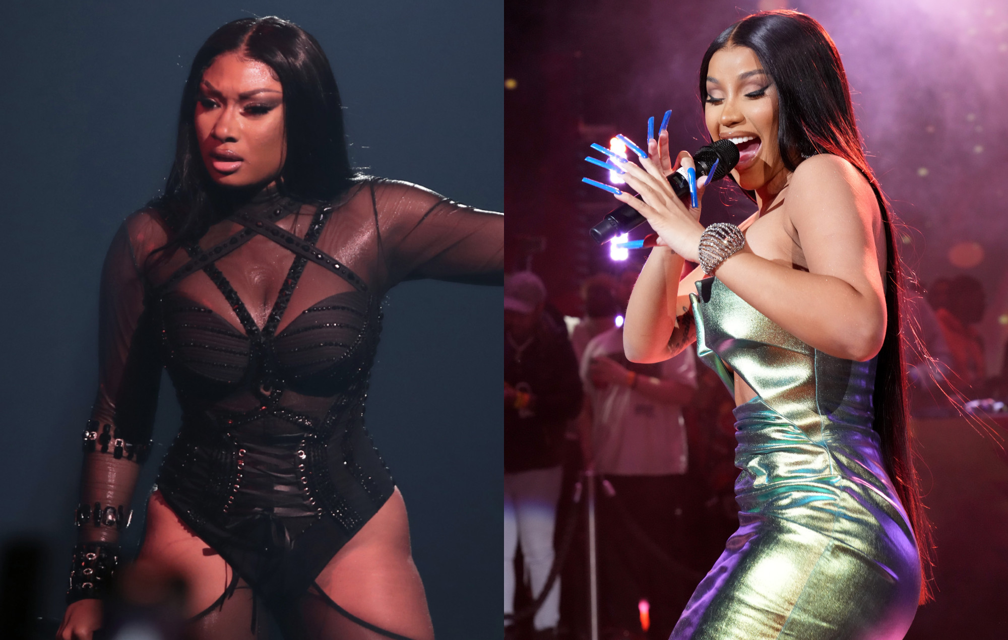Cardi B desmiente los rumores sobre ella y Megan Thee Stallion actuando en el remake de 'B.A.P.S'