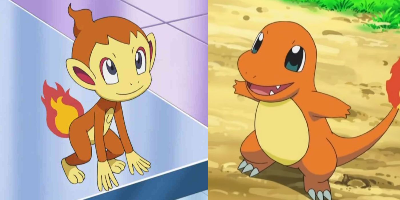 Clasificación de todos los Pokémon iniciadores de fuego