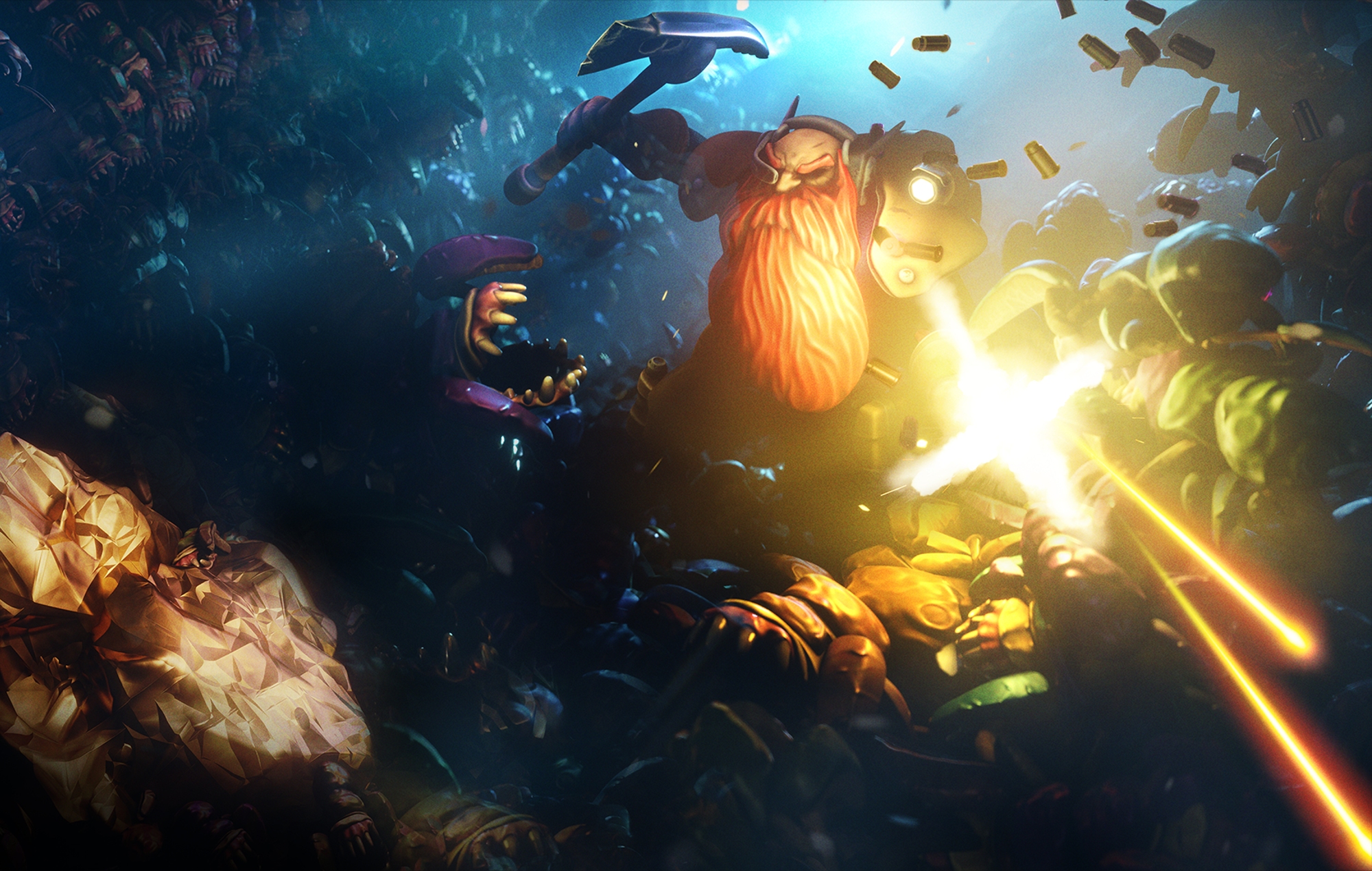 Deep Rock Galactic" tendrá un spin-off al estilo de "Vampire Survivors