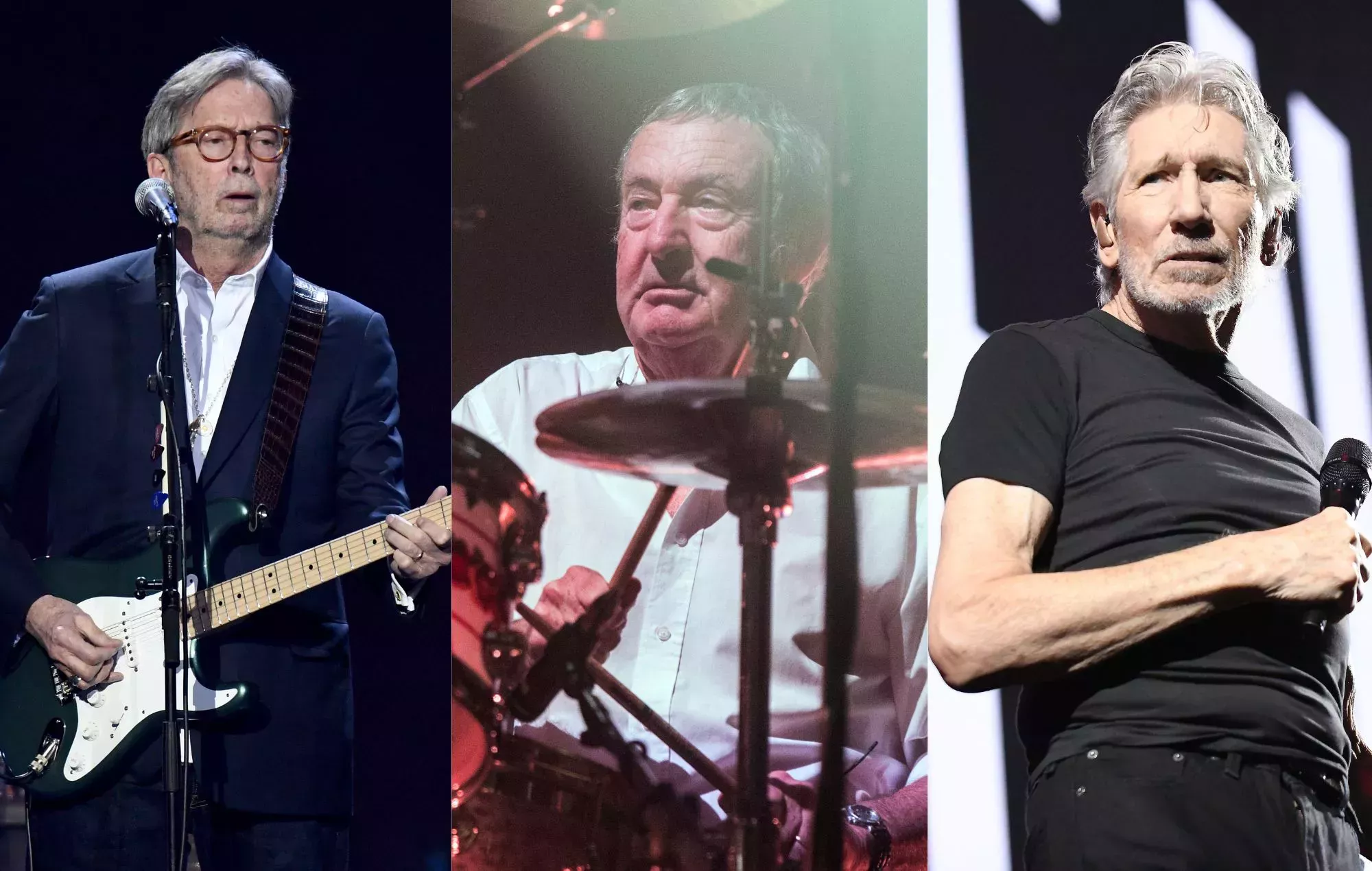 Eric Clapton, Nick Mason y otros firman una petición para que se anule la prohibición de actuar de Roger Waters