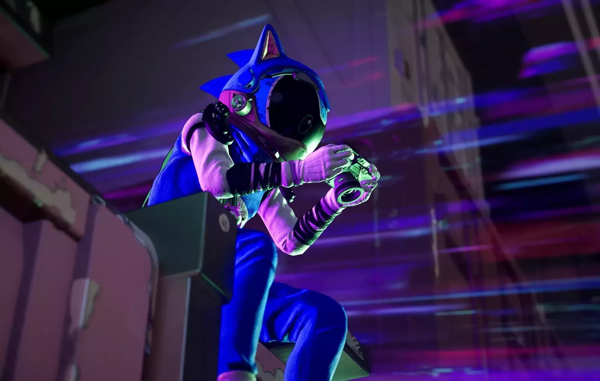 Hienas' arranca la prueba alfa de 11 días con un cosplay de Sonic maldito